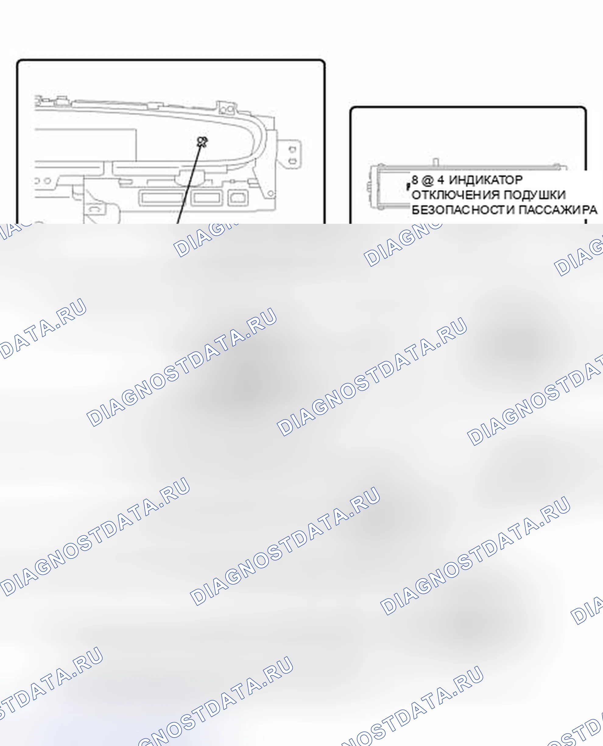 Рис. 141: ИЛЛЮСТРАЦИЯ. Toyota Prius III рестайлинг