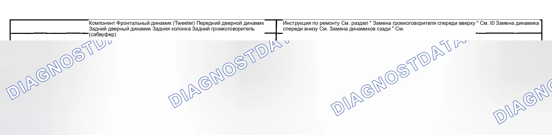 Рис. 47: Справочник по замене громкоговорителей. Hyundai Terracan I
