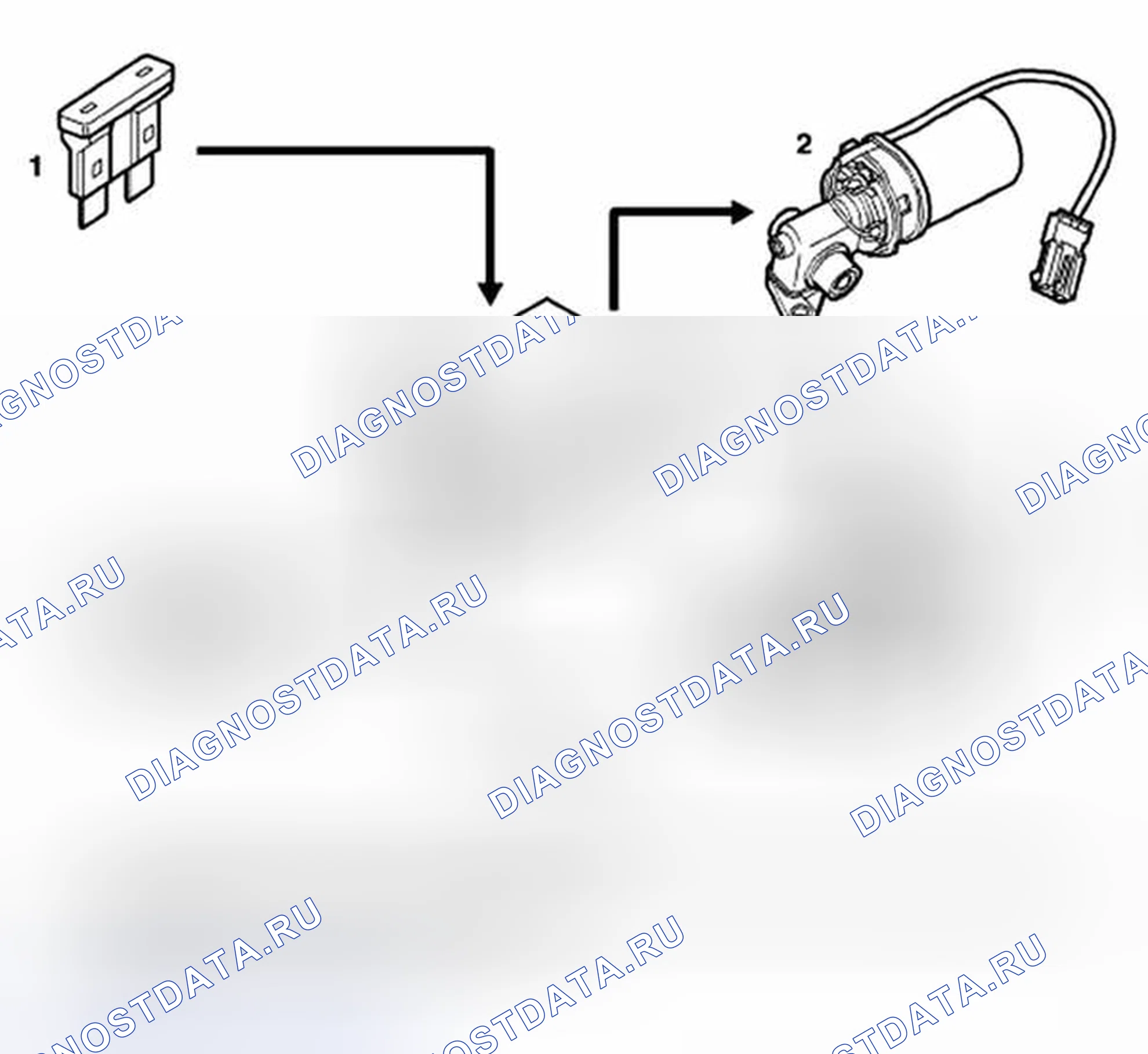 Рис. 1: Настройка столбцов - без памяти. Land Rover Range Rover L322