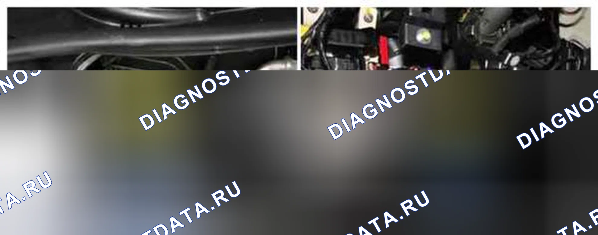 Рис. 205: Расположение компонентов. BMW 6 серия F06/F13/F12