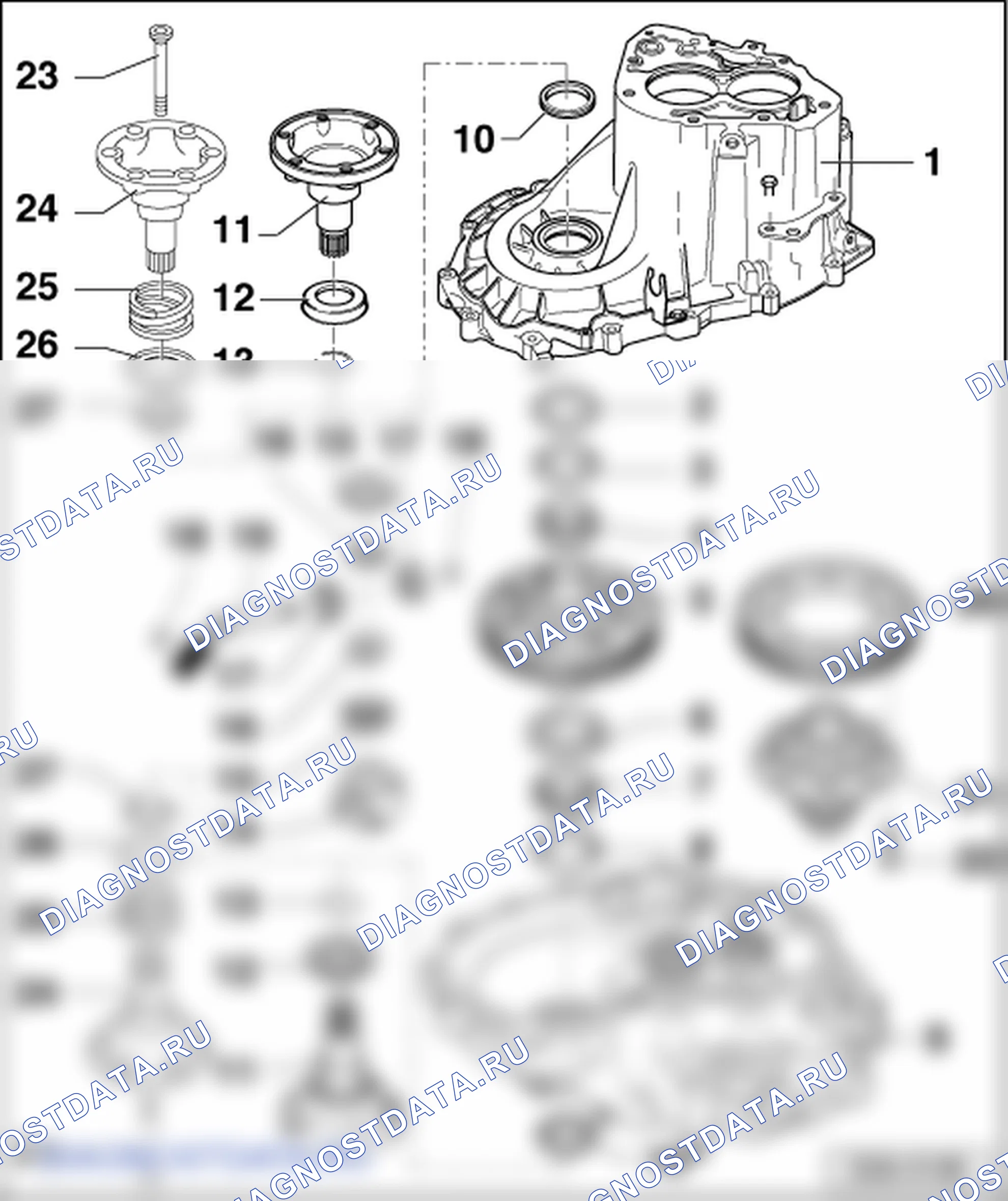Как разобрать и собрать дифференциал. Skoda Fabia I