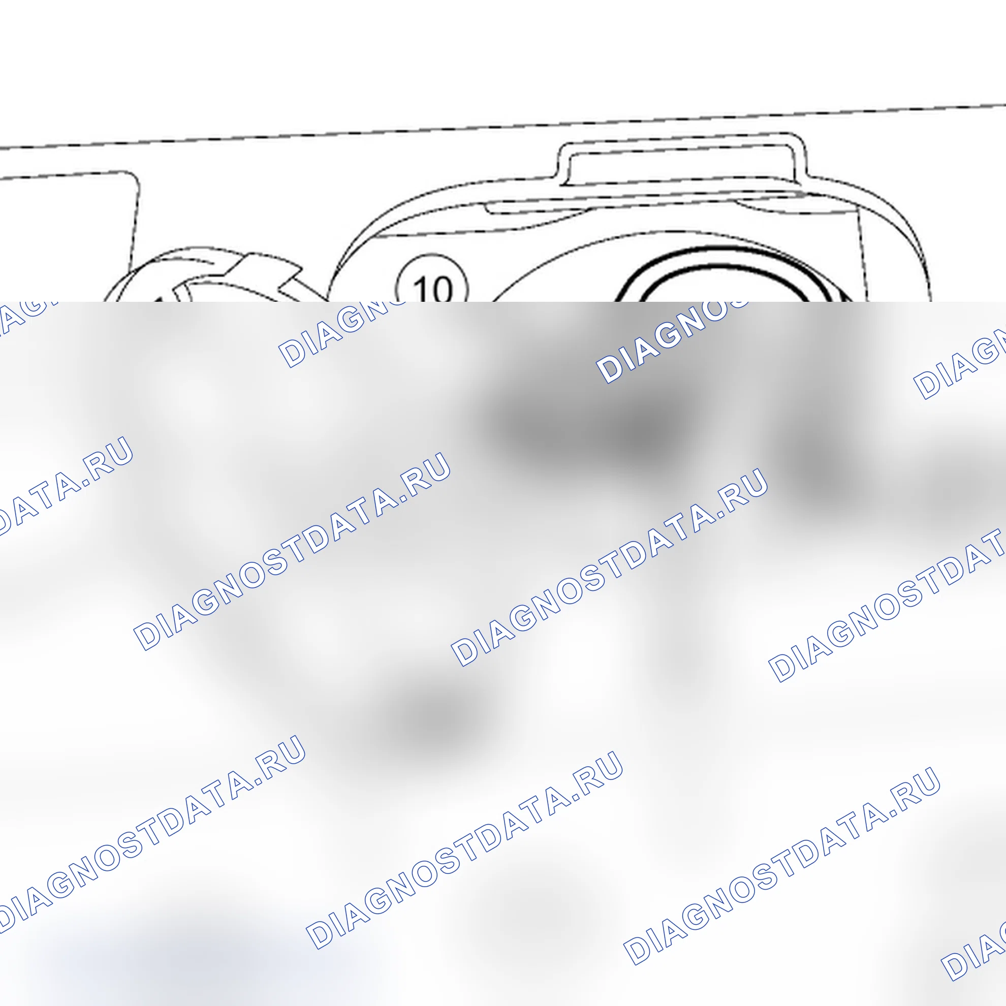 Топливный бак: слив — вариант 2. Renault Scenic II