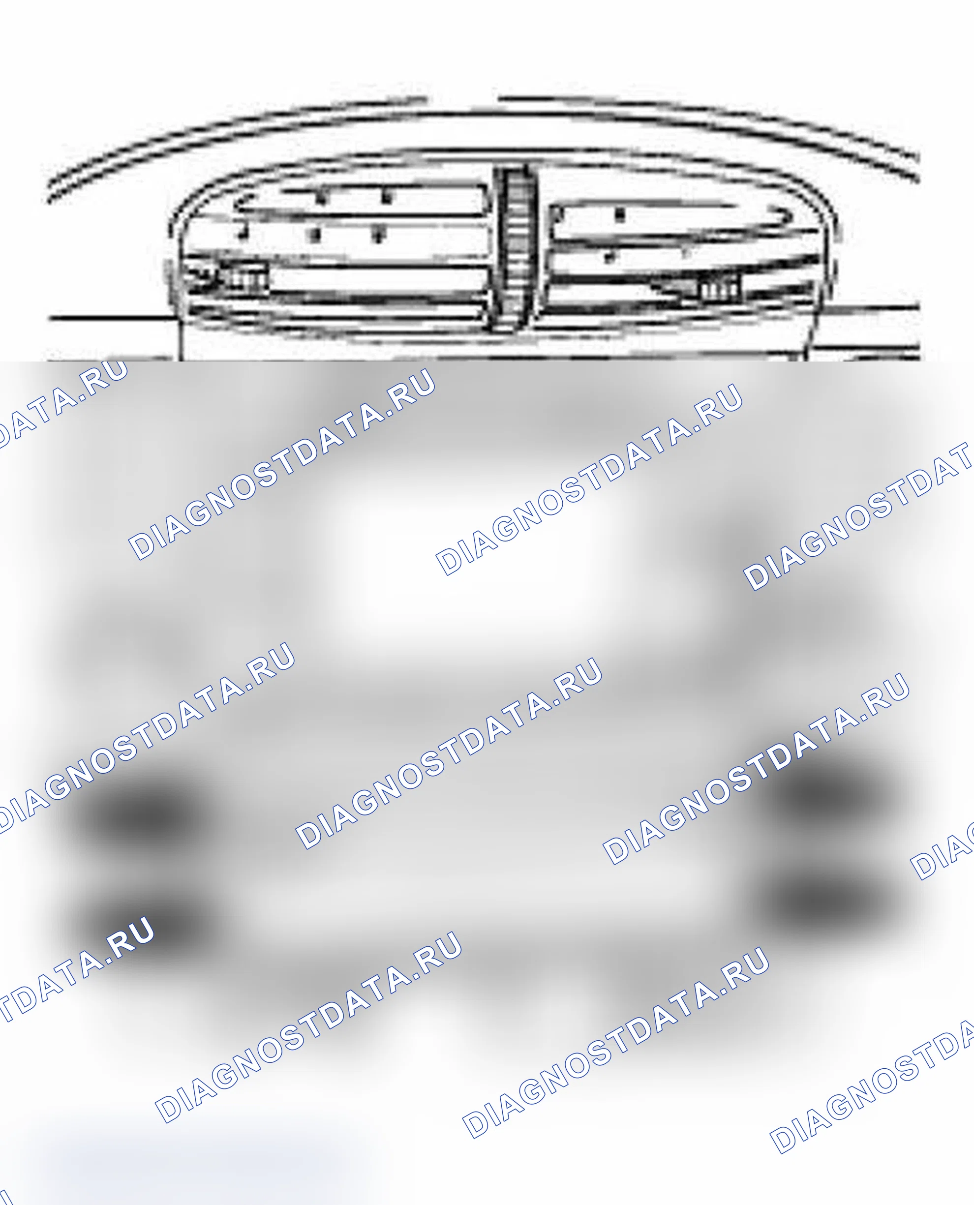 Рис. 18: Удаление навигационного блока. Porsche 911 GT2 996