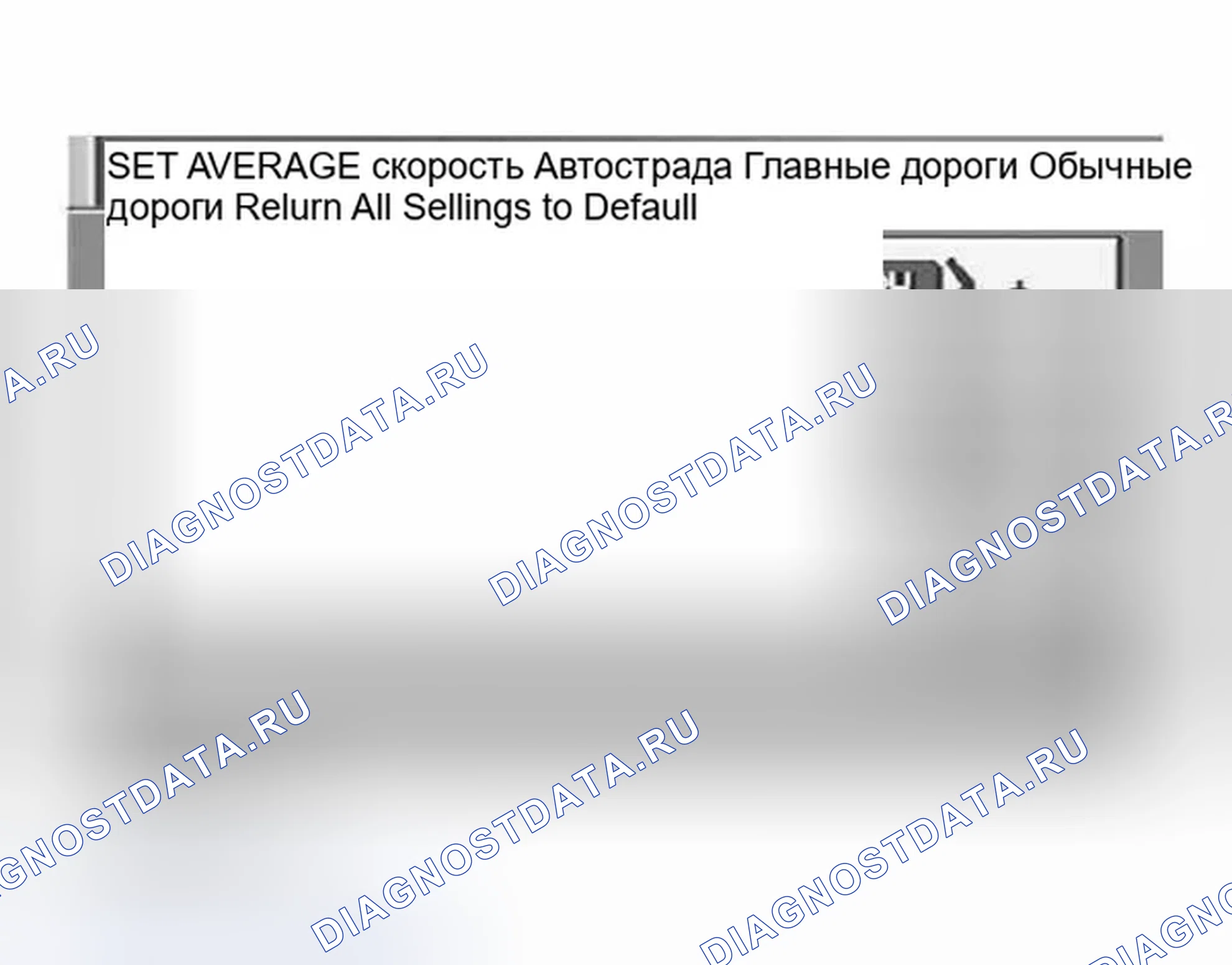 Рис. 189: РЕЖИМ " SET AVERAGE скорость " (УСТАНОВКА СРЕДНЕЙ СКОРОСТИ). Infiniti QX56 I