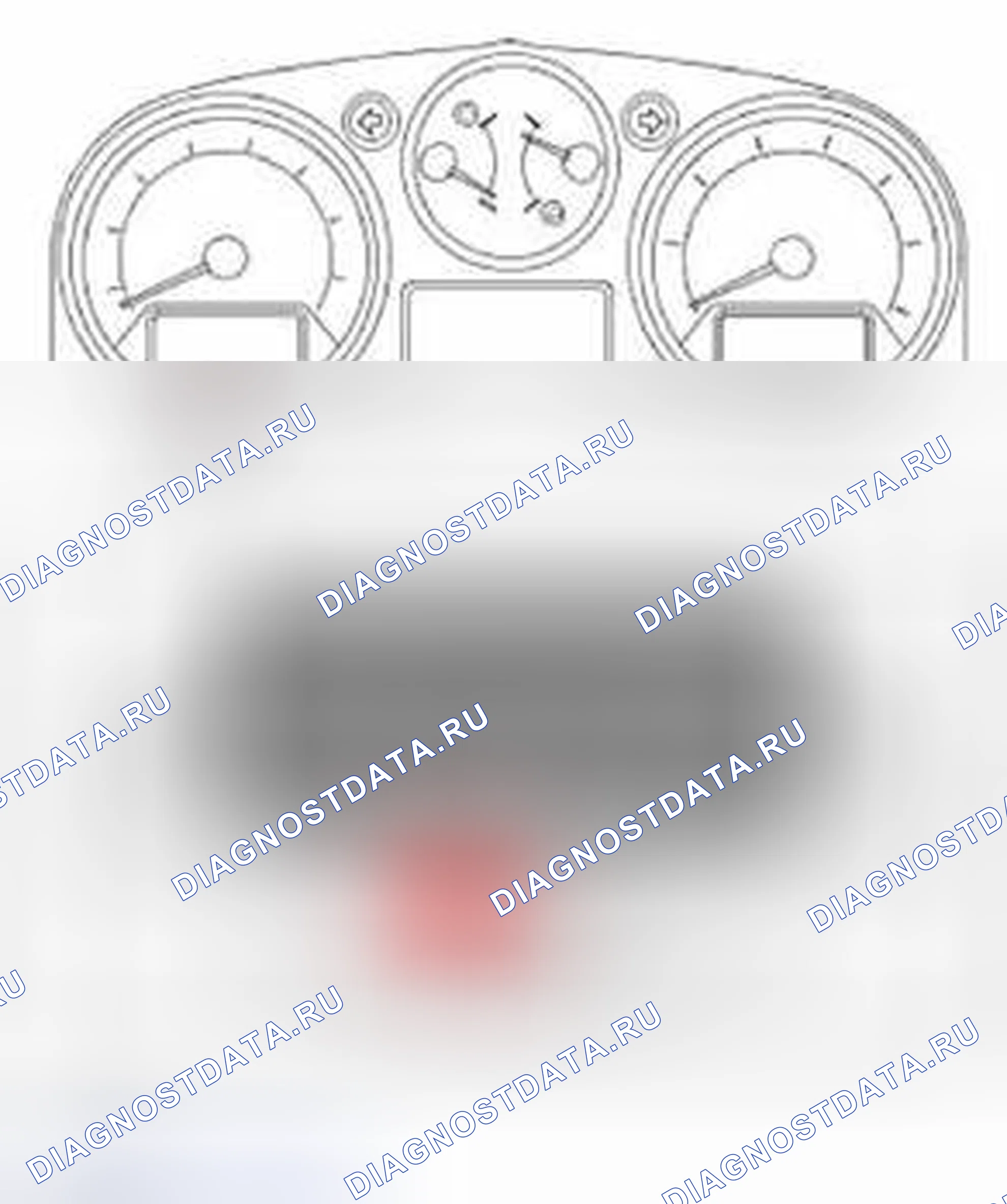 Рис. 24: ИНДИКАТОР ТРЕВОГИ. Land Rover Range Rover Sport I