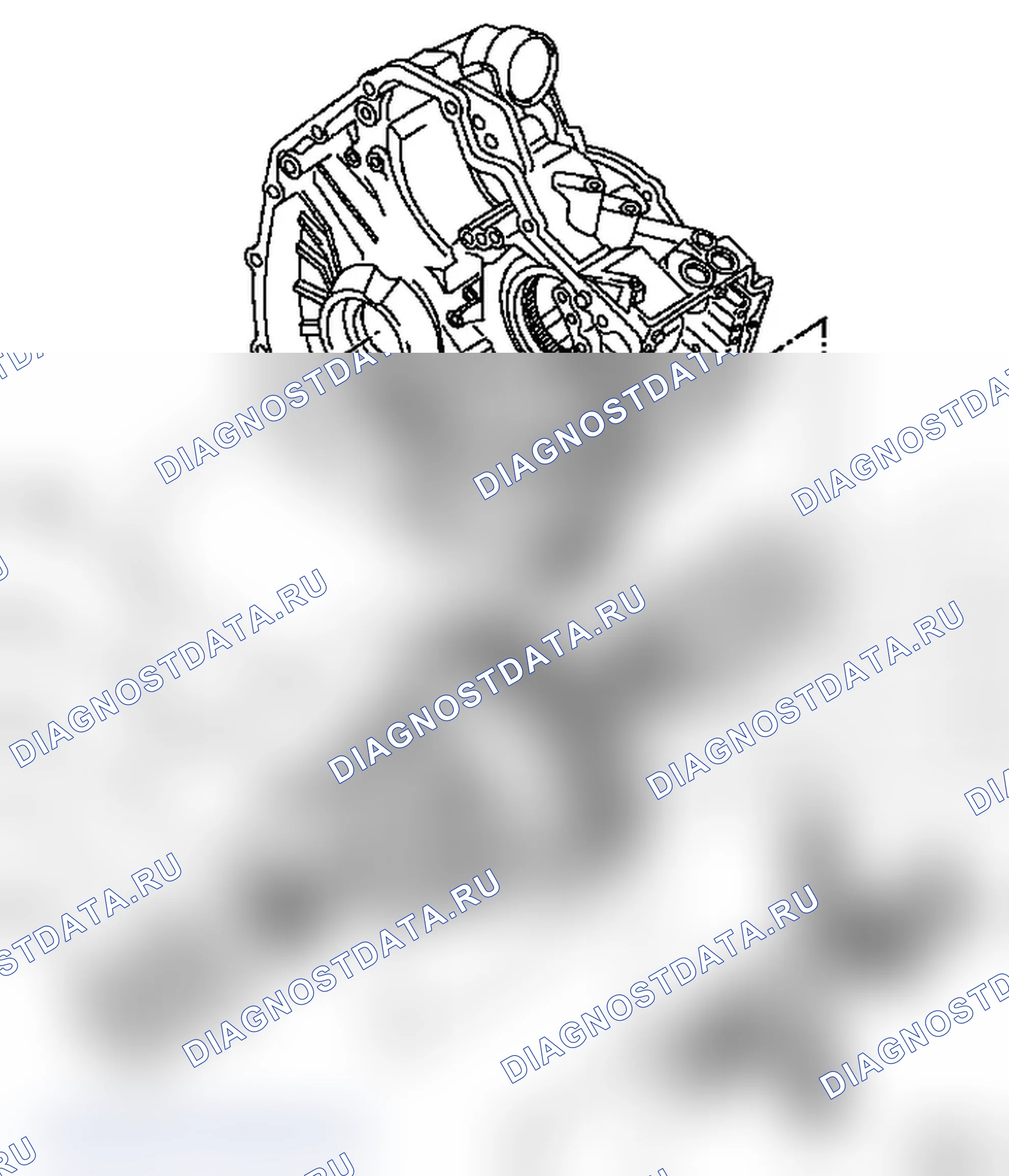 Разборка и сборка дифференциала (AF20). Opel Astra G