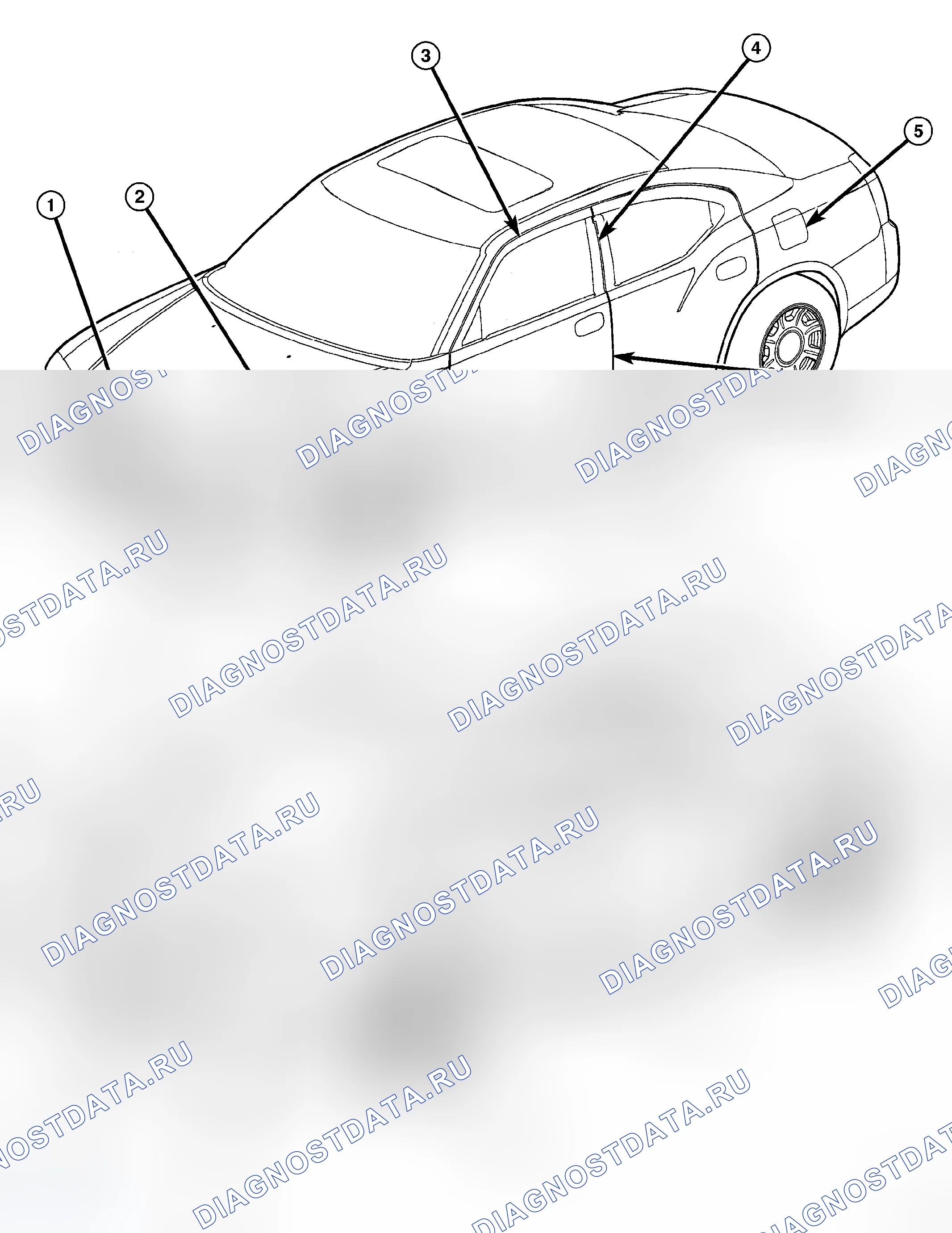 Рис. 542. Dodge Magnum I рестайлинг