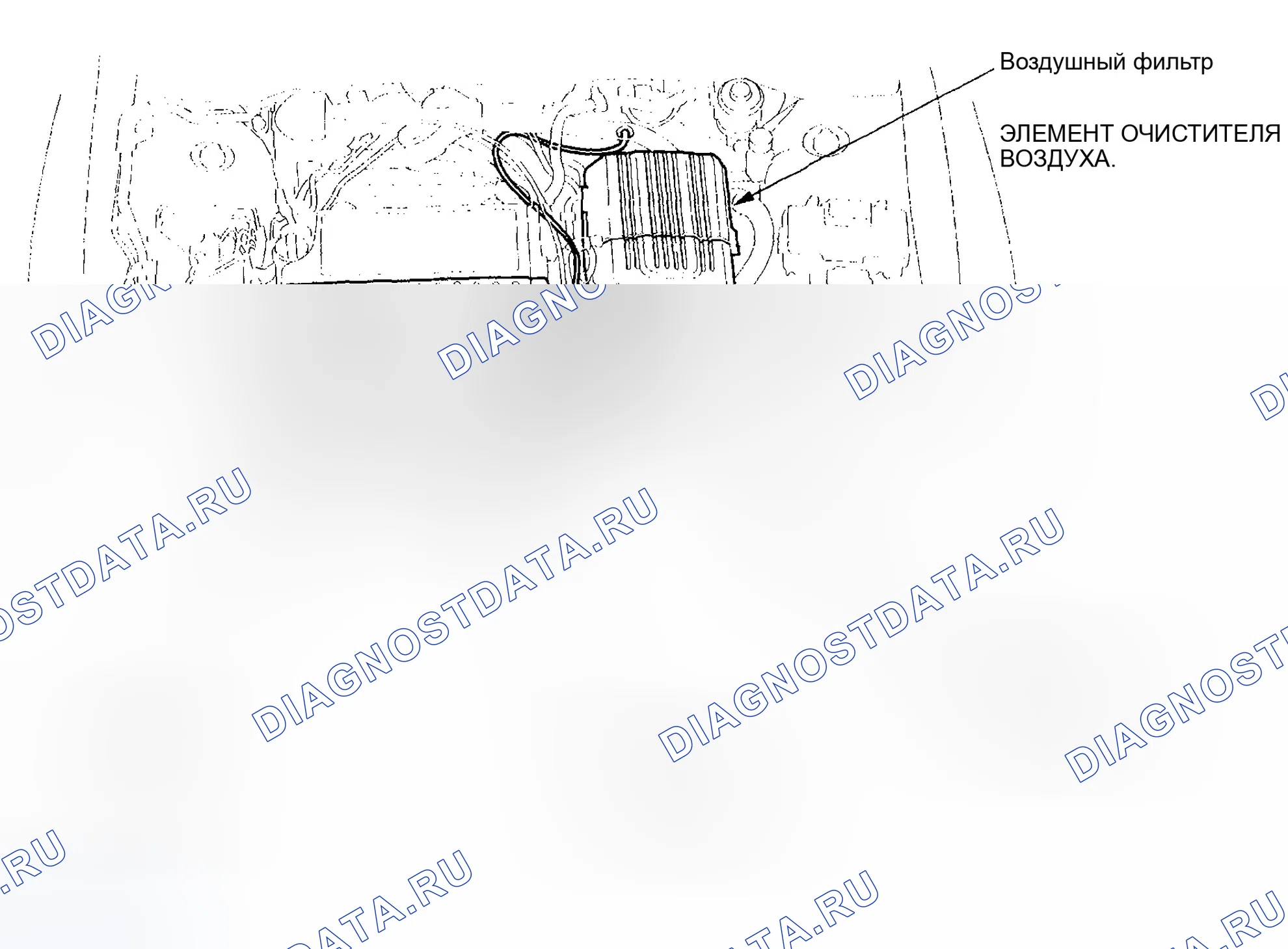 Рис. 763: Указатель расположения компонентов. Honda Civic VII рестайлинг