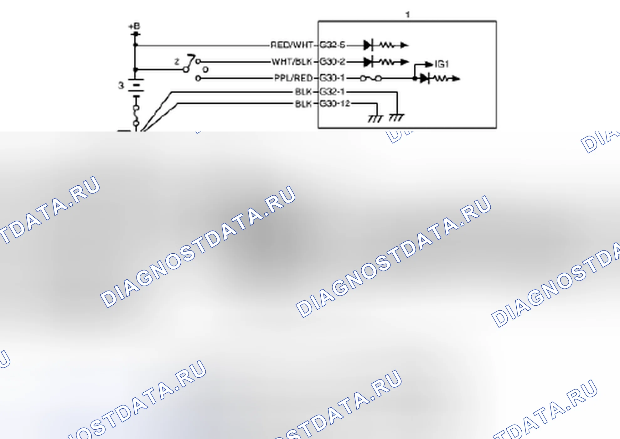 Рис. 4: электросхема. Suzuki Grand Vitara II