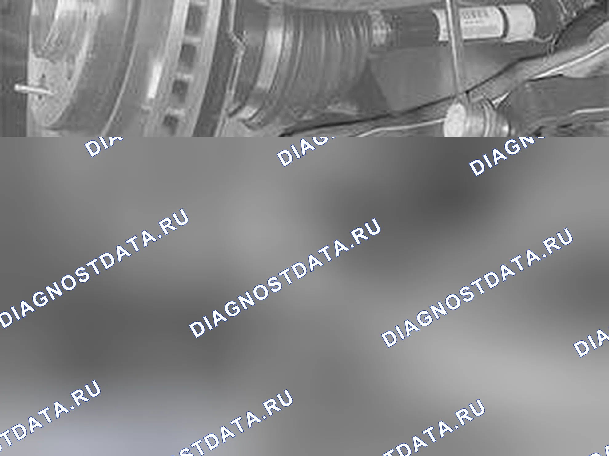 Рис. 677: Затянуть шестерню шарового шарнира. Volvo XC70 I рестайлинг