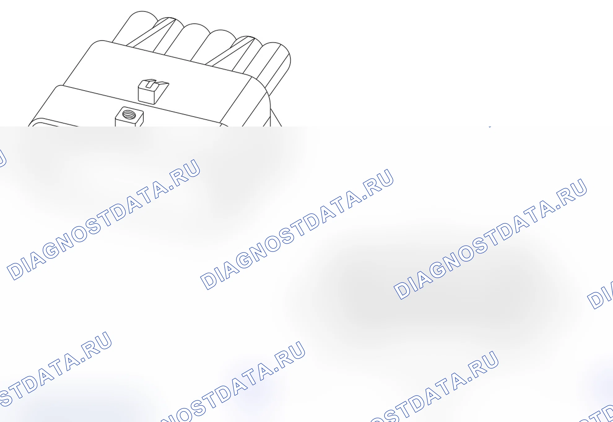 Распиновка разъёма X28. Opel Movano A
