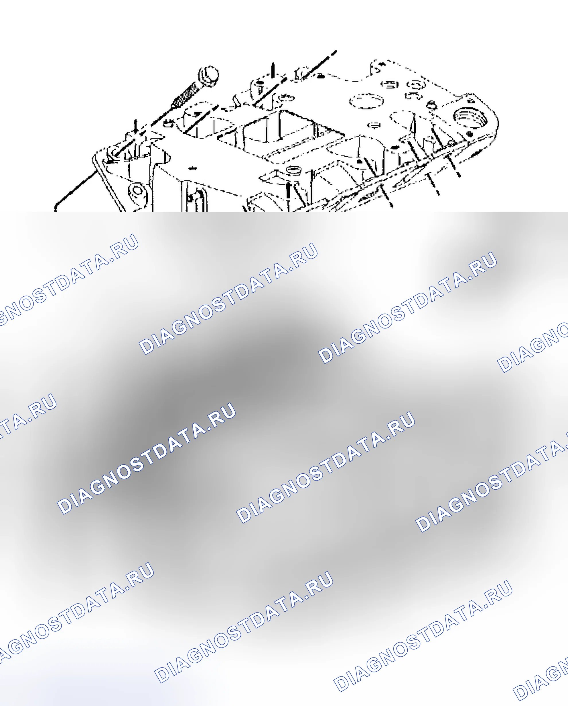 Рис. 521: Монтаж впускного коллектора - нижний (L67). Buick Regal IV
