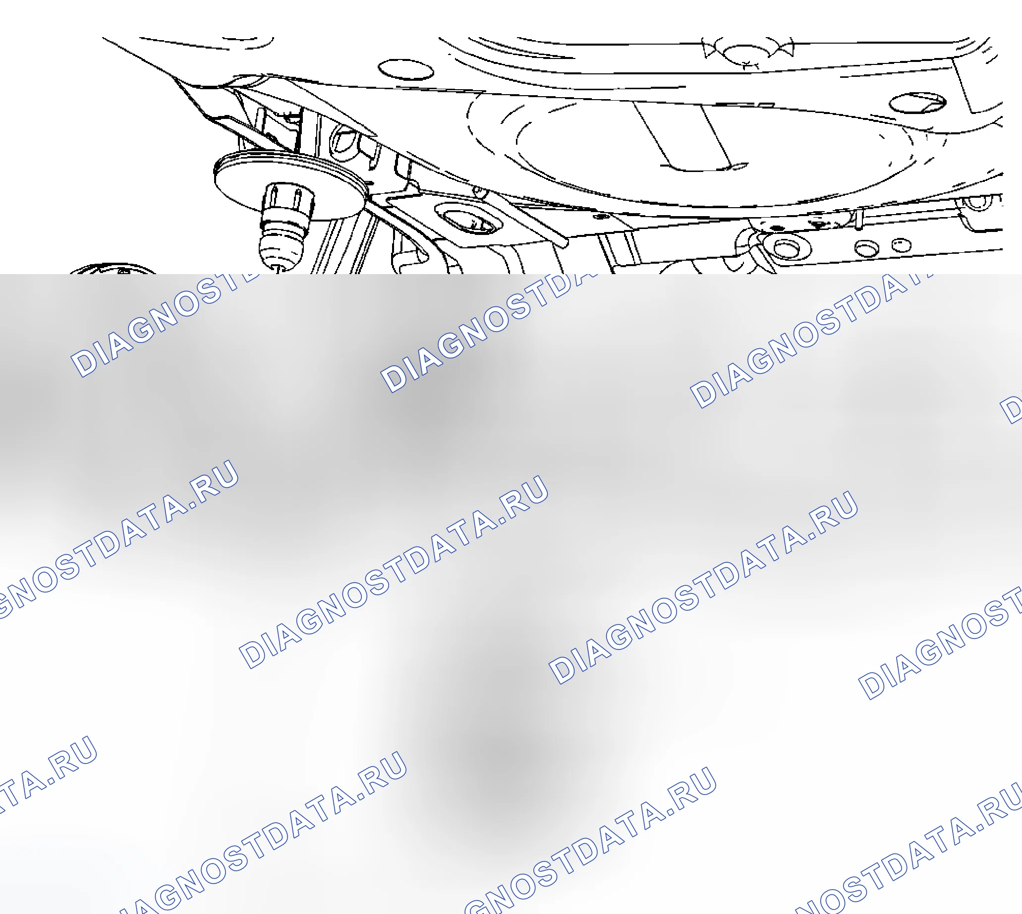 Рис. 7: Замена спиральной пружины. Chevrolet HHR I