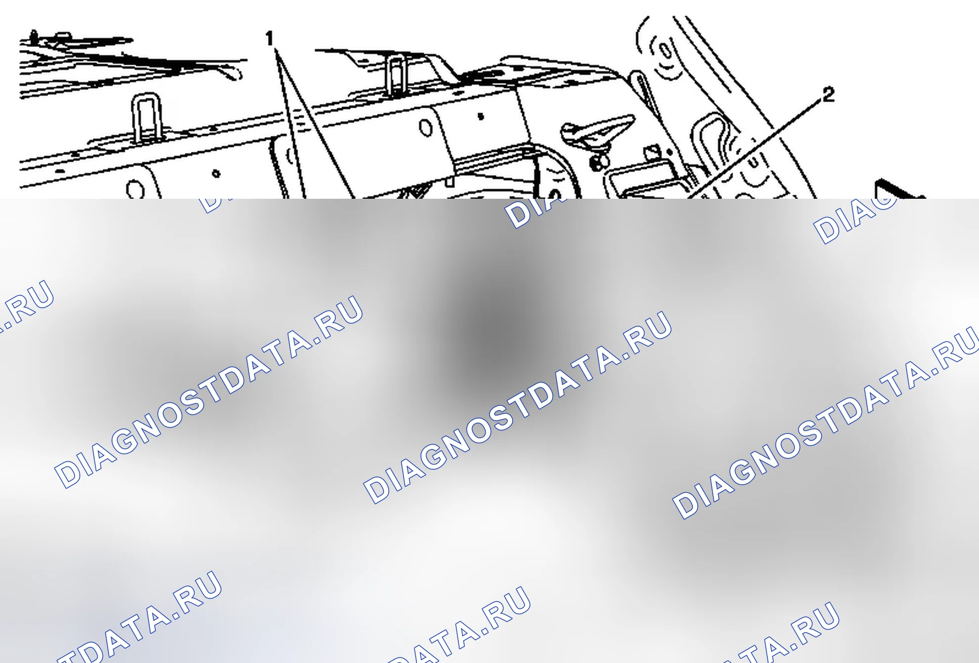 Рис. 28: Замена кронштейна модуля интерфейса связи. Buick LaCrosse II рестайлинг
