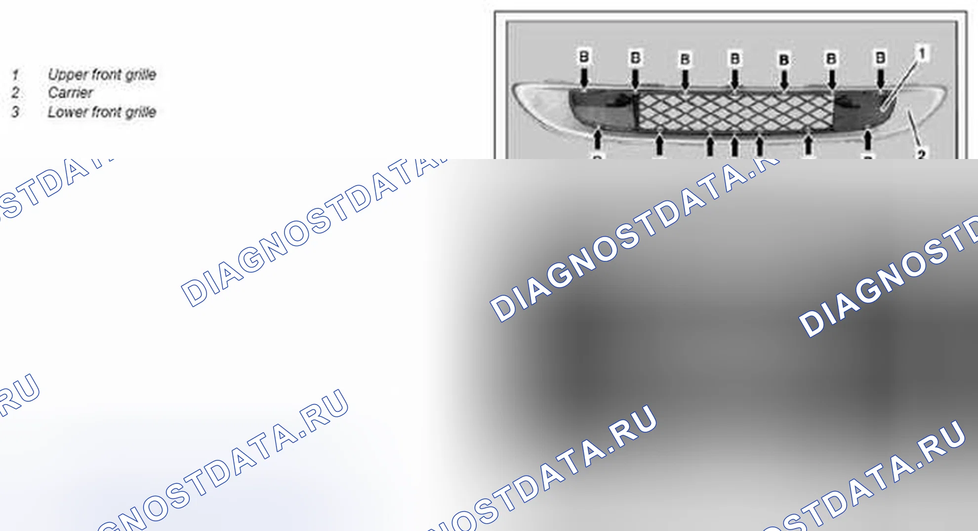Рис. 135: Демонтаж / монтаж радиаторной панели - AR88.40-P-4001MCC. Kia Soul I