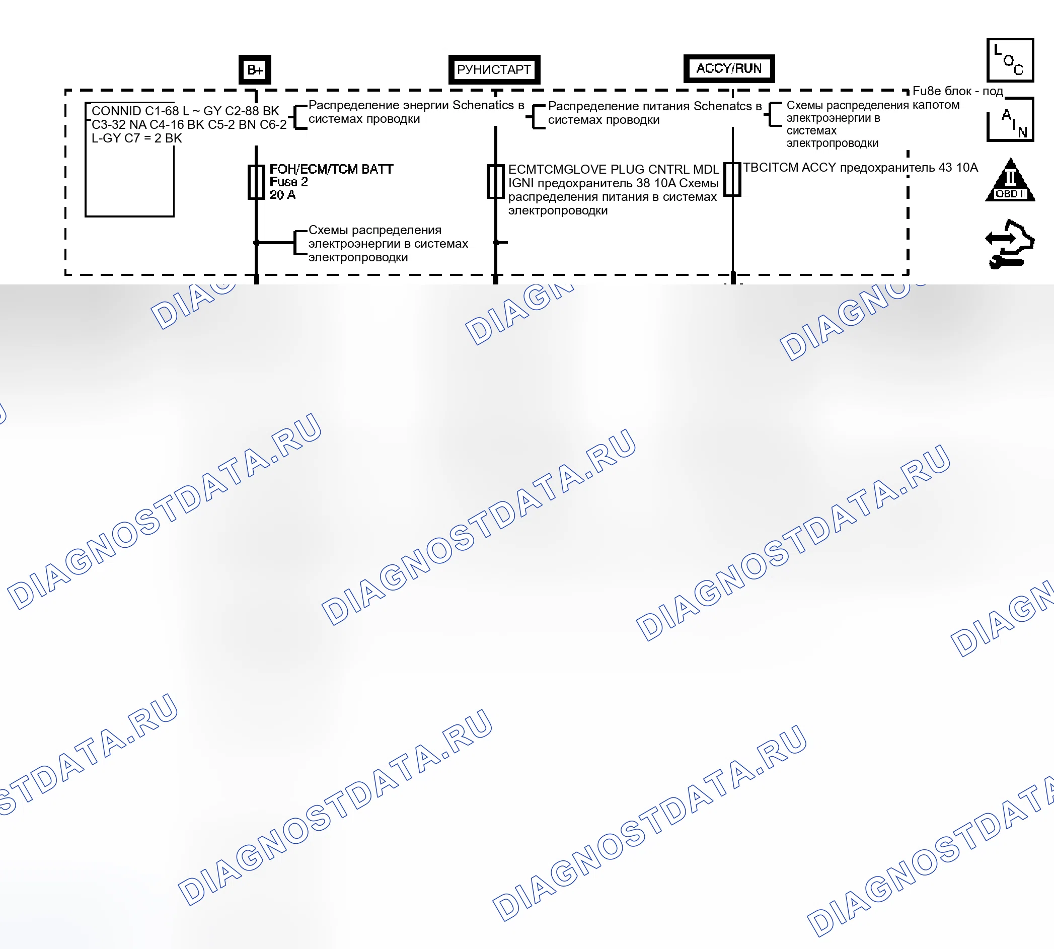 Рис. 112: P0562 расшифровка кода ошибки. Chevrolet RV Cutaway G3500 