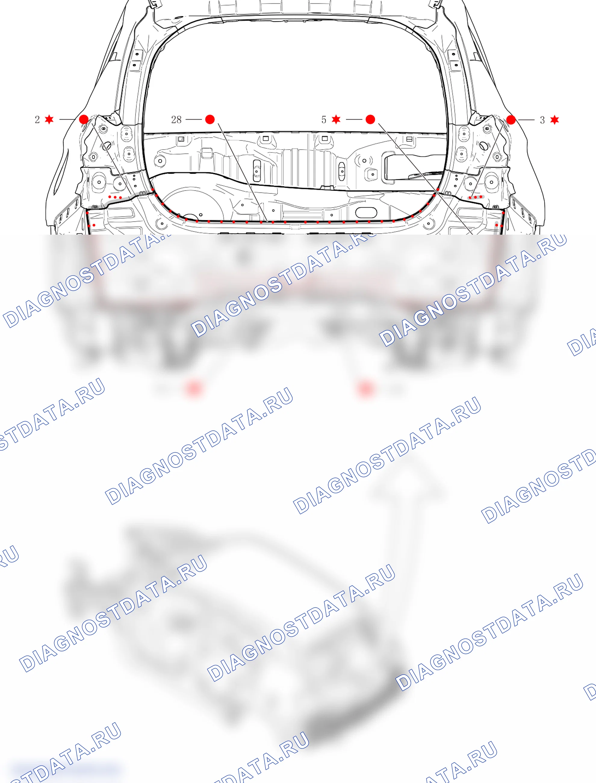 Узел периферийной панелей — Haval H2. Haval H2 I