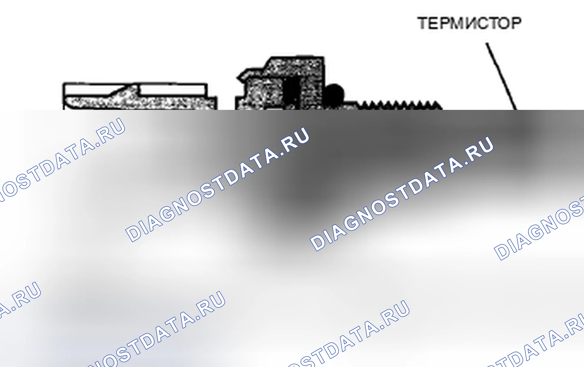 Рис. 37: Датчики 1 и 2 температуры охлаждающей жидкости двигателя (температура охлаждающей жидкости). Honda CR-V III рестайлинг