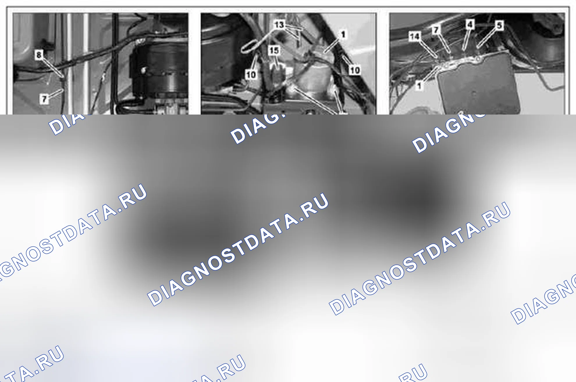 Рис. 90: Демонтаж / монтаж гидравлического блока электронной программы обеспечения устойчивости (Эцн) - AR42,45-P-0817MCU. Kia Soul I