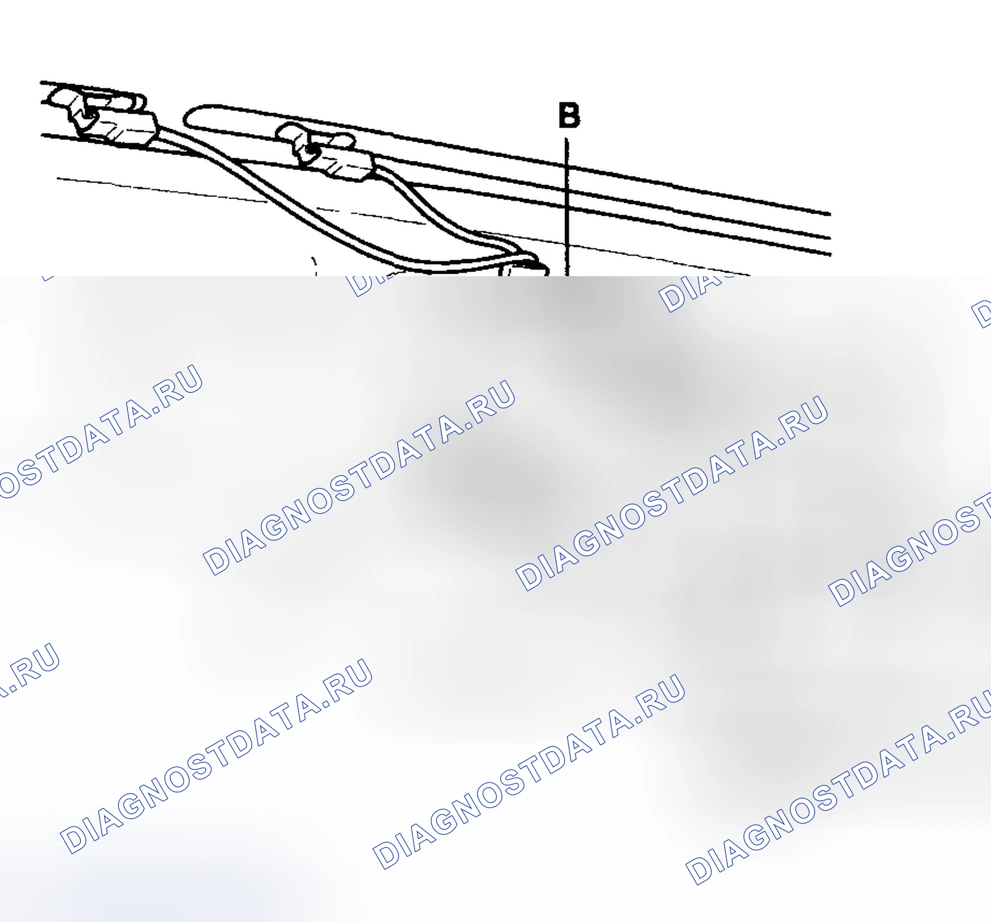 Рис. 24: ПРОВЕРКА ЦЕПИ СТЕКЛЯННОЙ АНТЕННЫ. Hyundai Elantra III рестайлинг