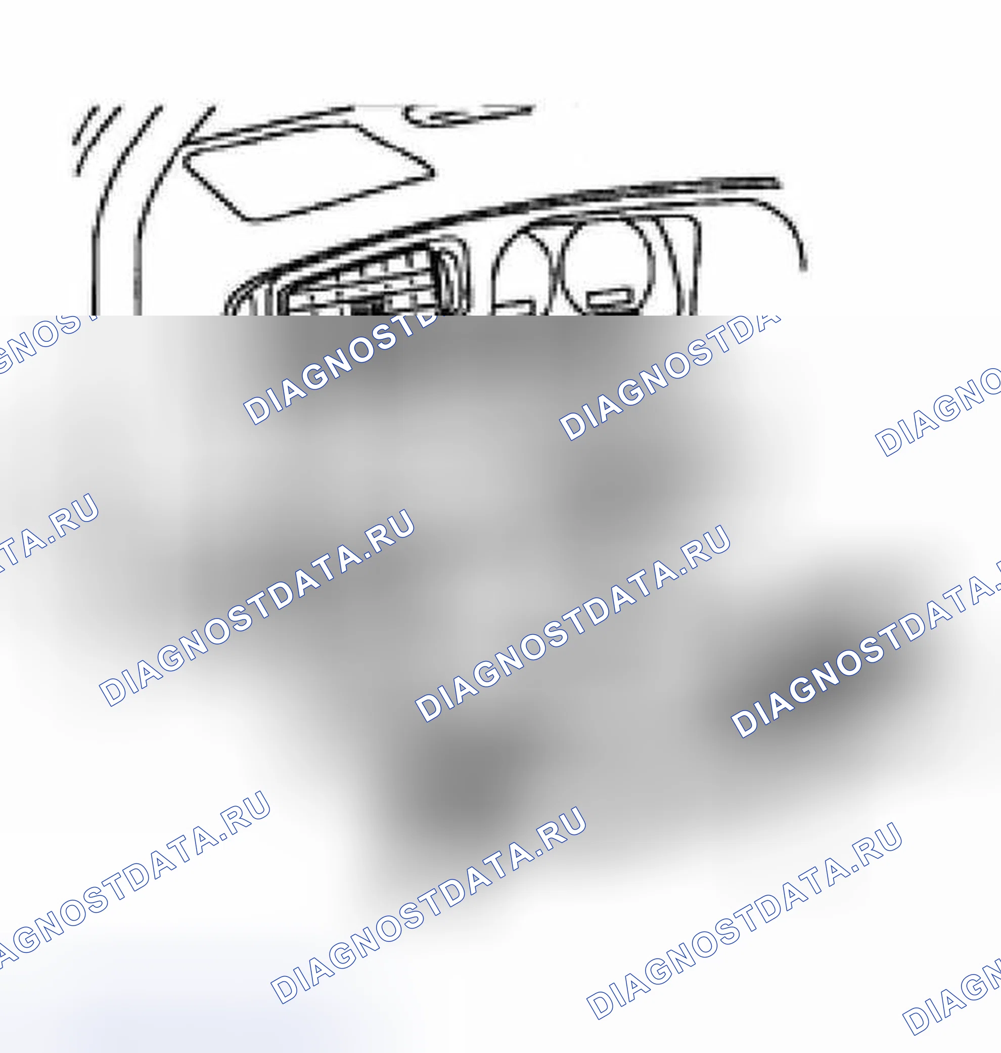 Рис. 4: Снятие крышки панели реле. Volkswagen Golf Mk3