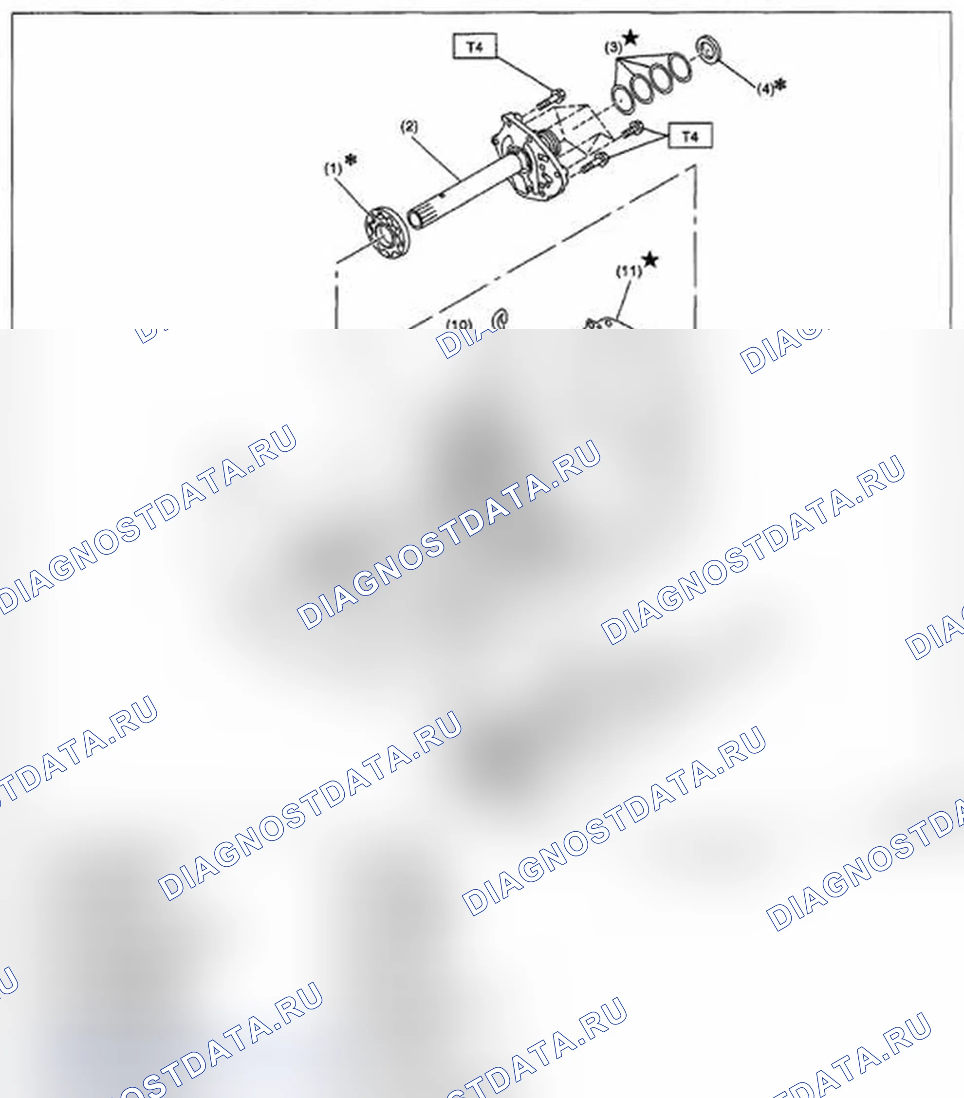 Рис. 337: МАСЛЯНЫЙ НАСОС. Subaru Impreza WRX STI GR