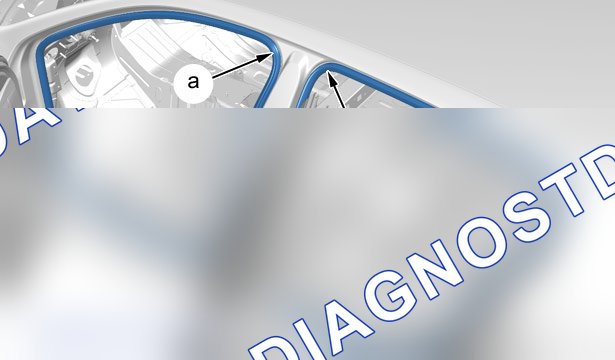 Снятие - установка: уплотнители проема на входе в распашные двери — c4cg0uad. Peugeot 308 II