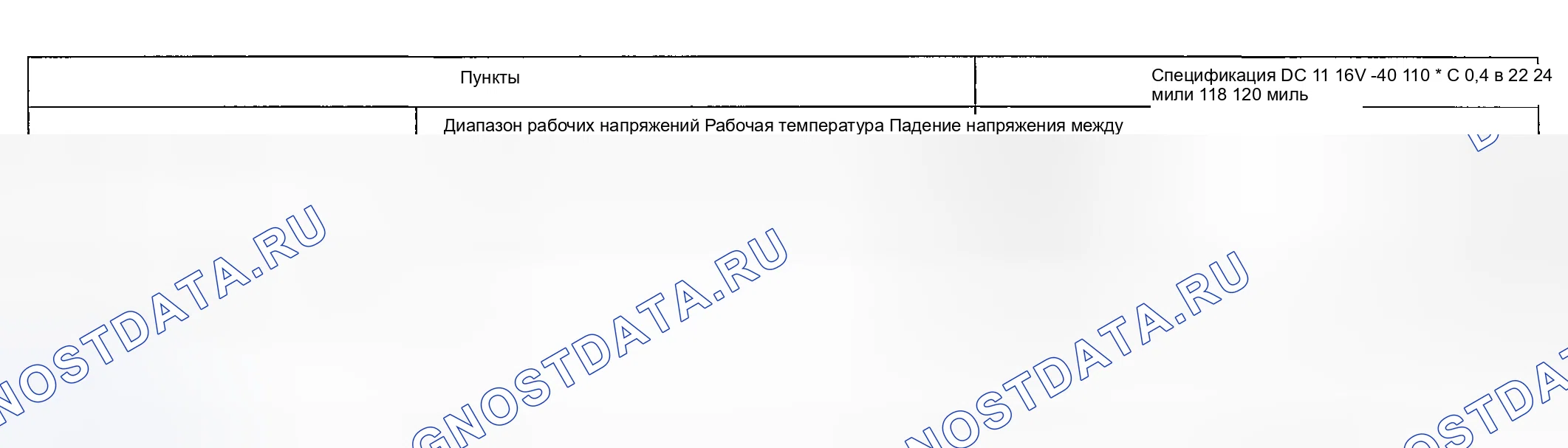 Рис. 1: ТЕХНИЧЕСКИЕ ХАРАКТЕРИСТИКИ системы круиз-контроля. Kia Spectra I рестайлинг 2