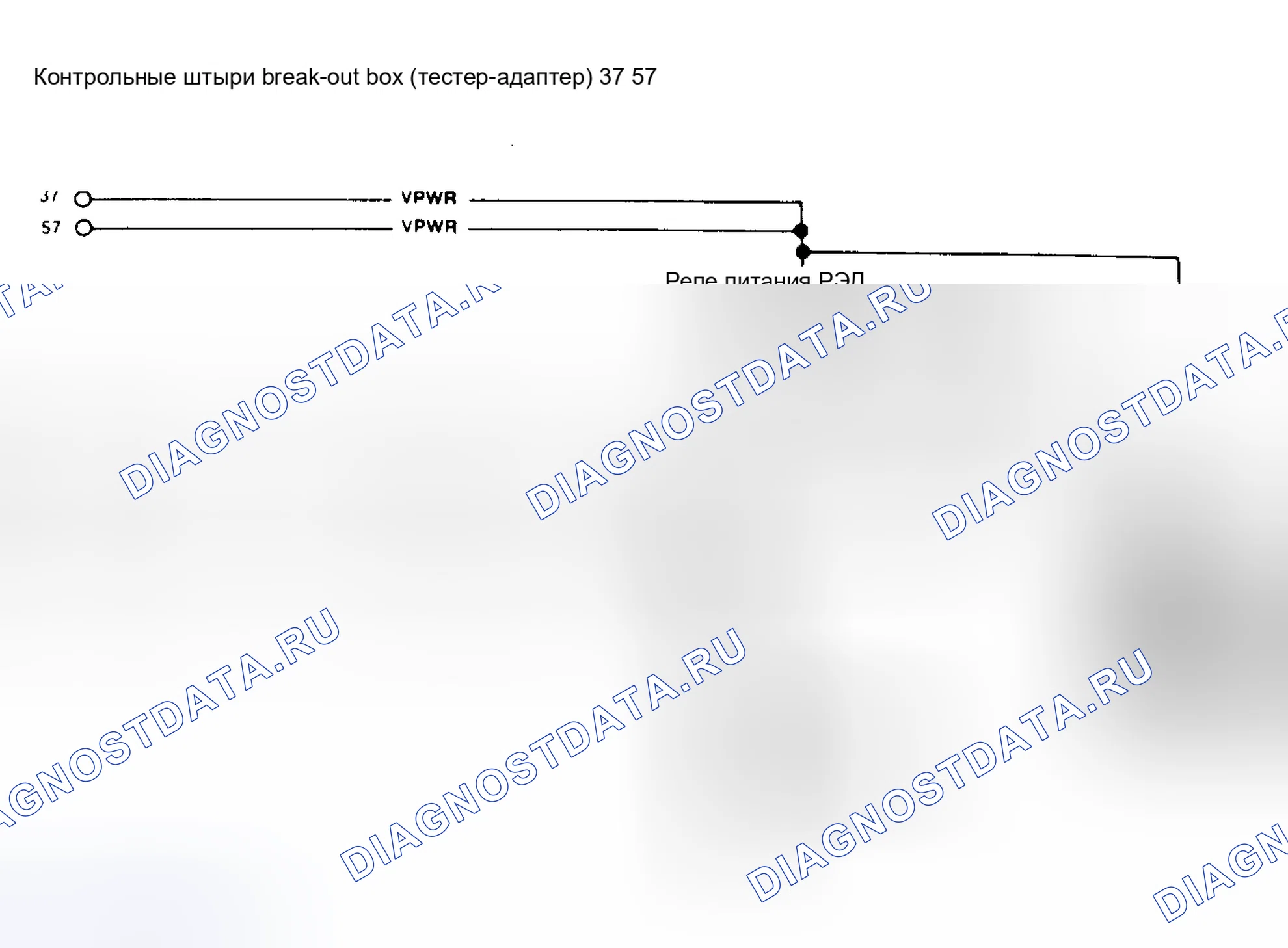 Рис. 157: 5.0L Цепи управления подачей топлива CFI. Ford Thunderbird IX