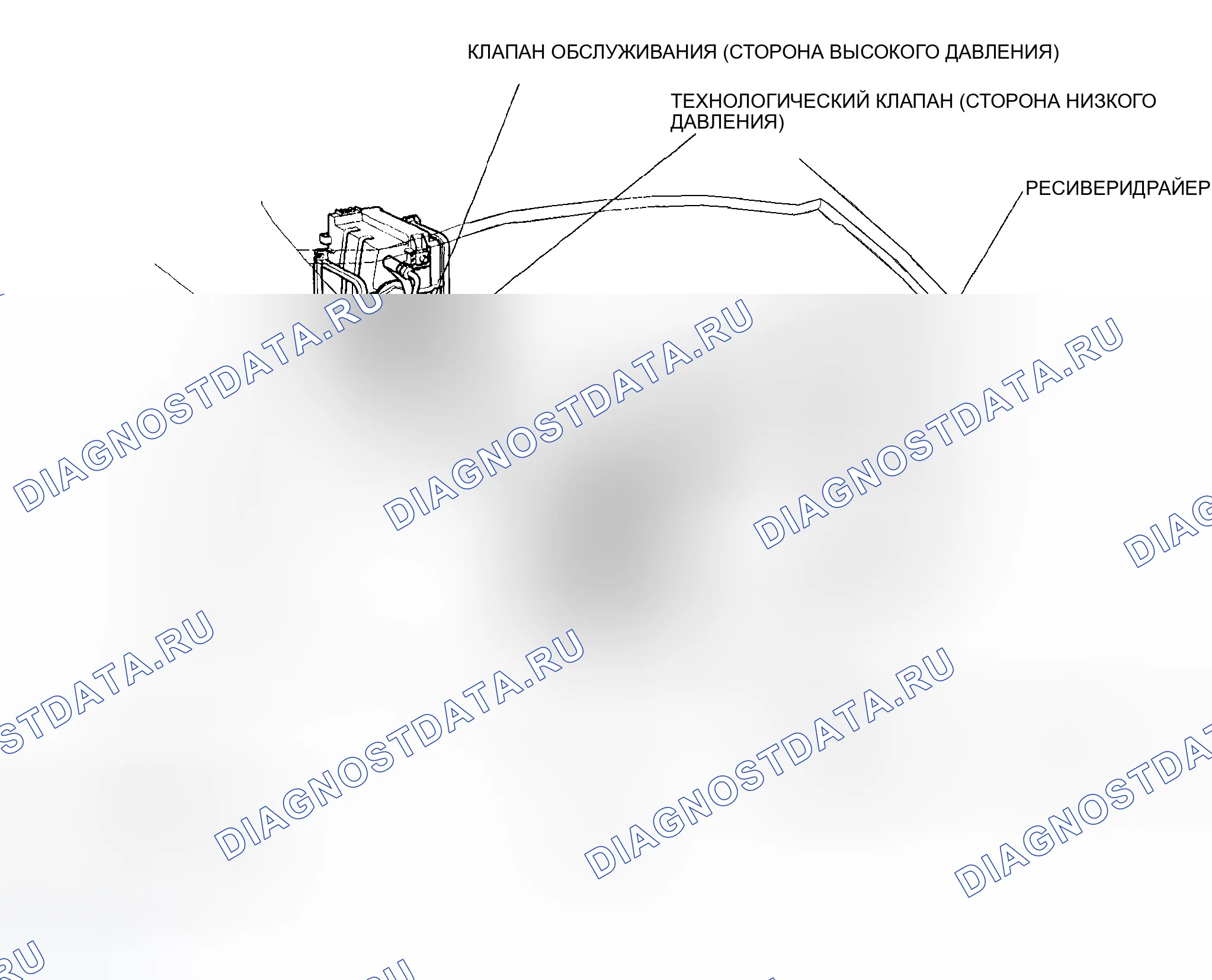 Рис. 2: Индекс расположения компонентов. Honda Odyssey II