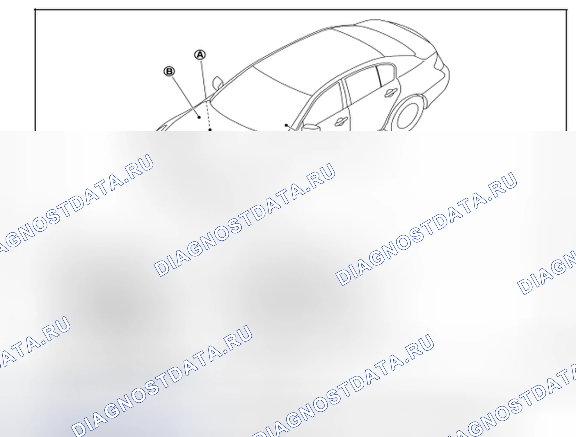 Рис. 9: Расположение компонентов. Infiniti G35 IV