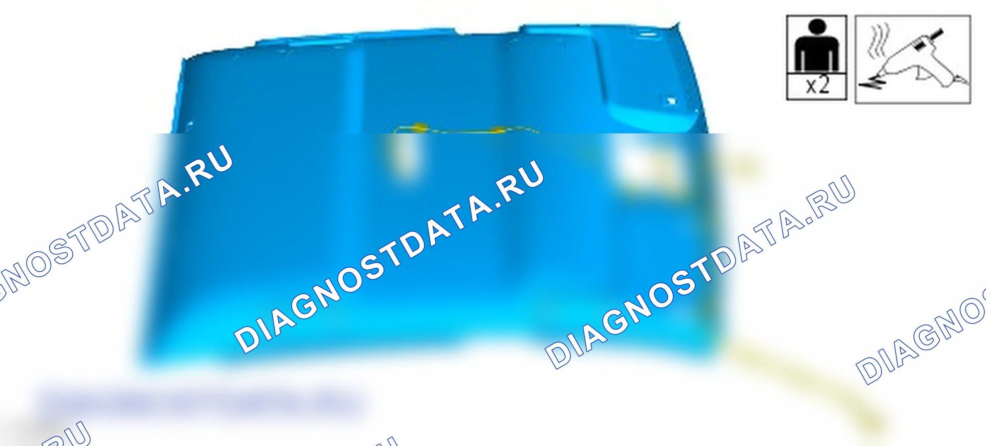 Обивка потолка: описание и работа. Ford Ranger T6
