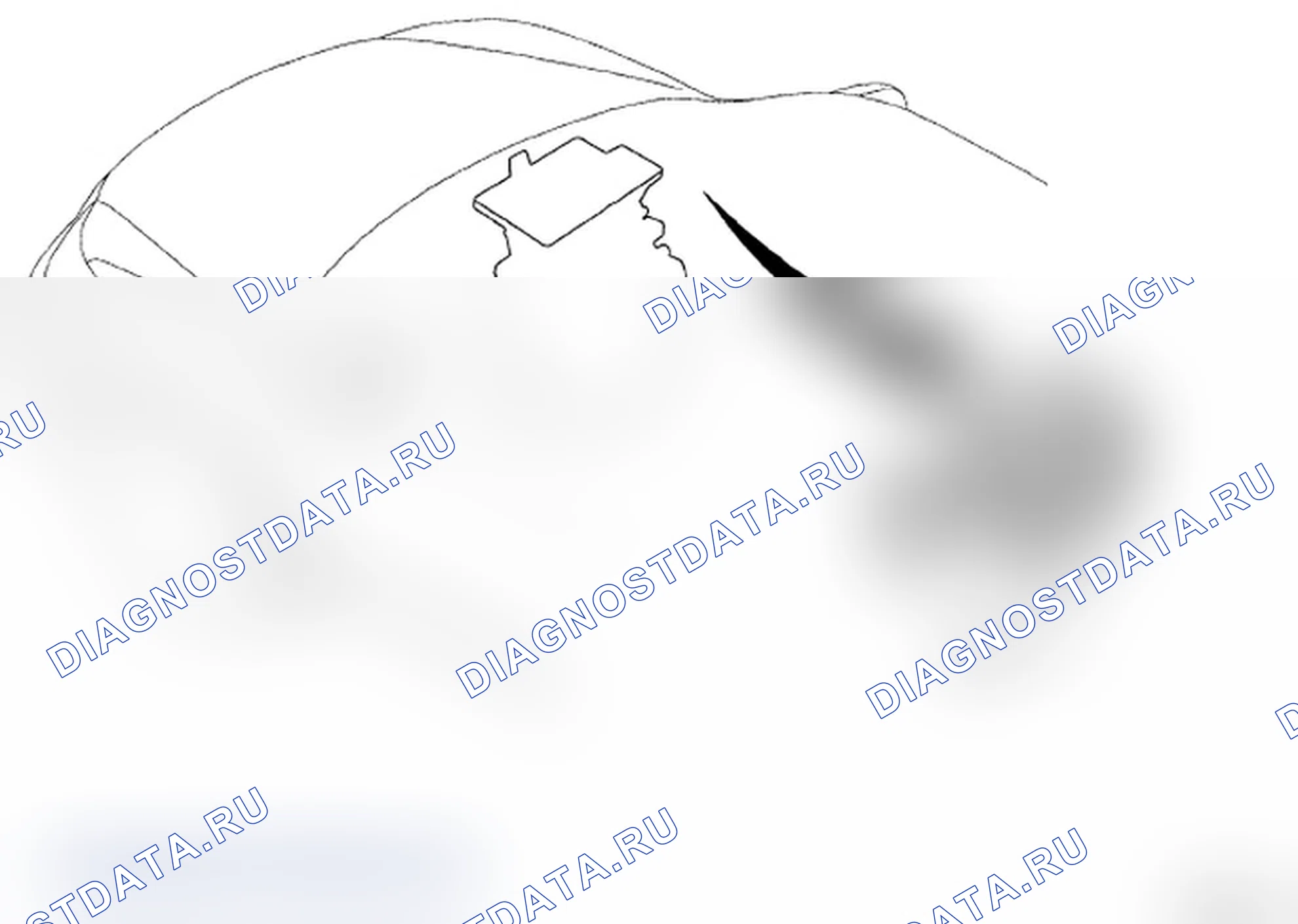 Рис. 83: РАСПОЛОЖЕНИЕ КОМПОНЕНТОВ. Hyundai Santa Fe II