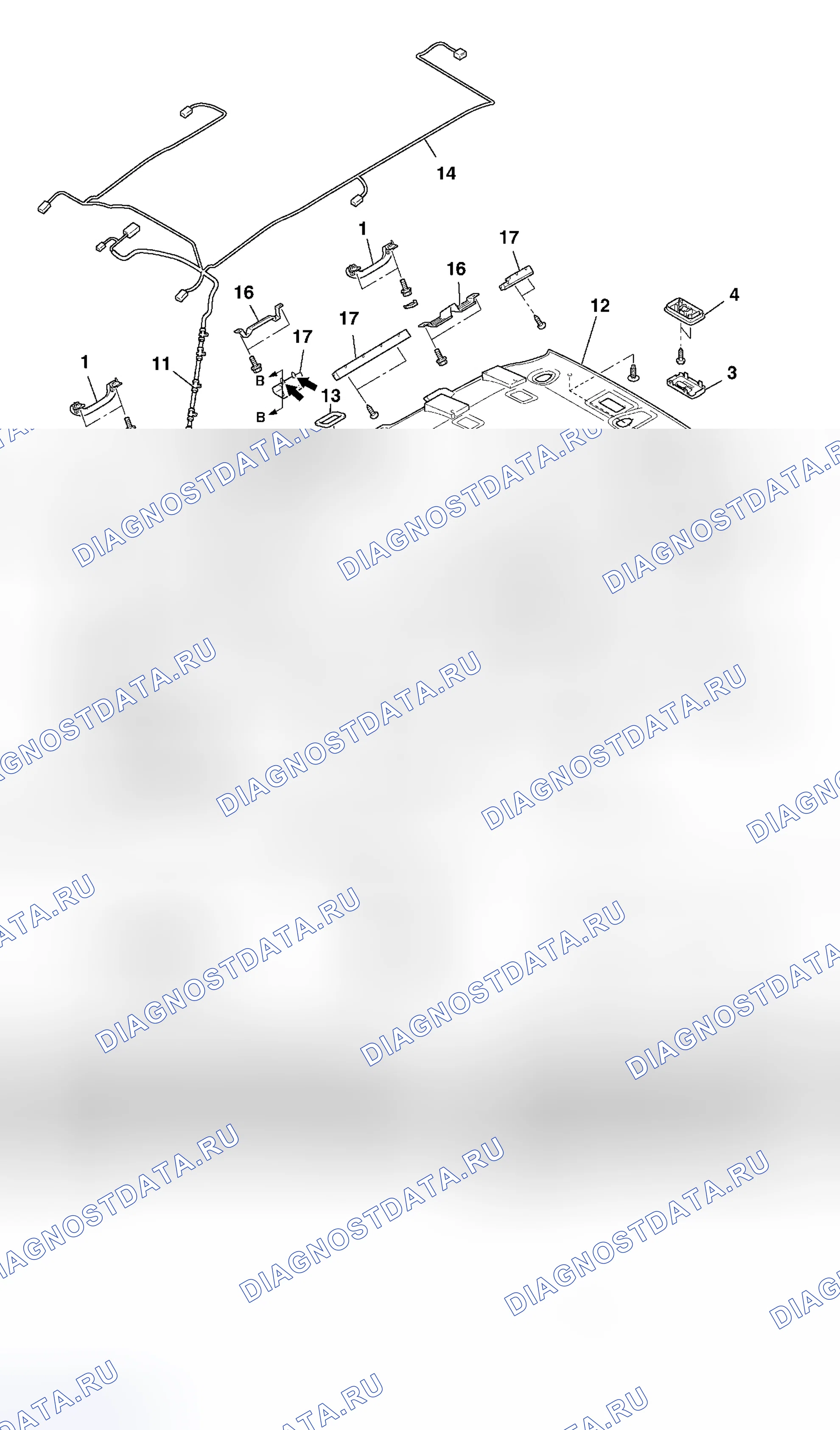 Рис. 33: < ТРАНСПОРТНЫЕ СРЕДСТВА БЕЗ ЛЮКА >. Mitsubishi Endeavor I