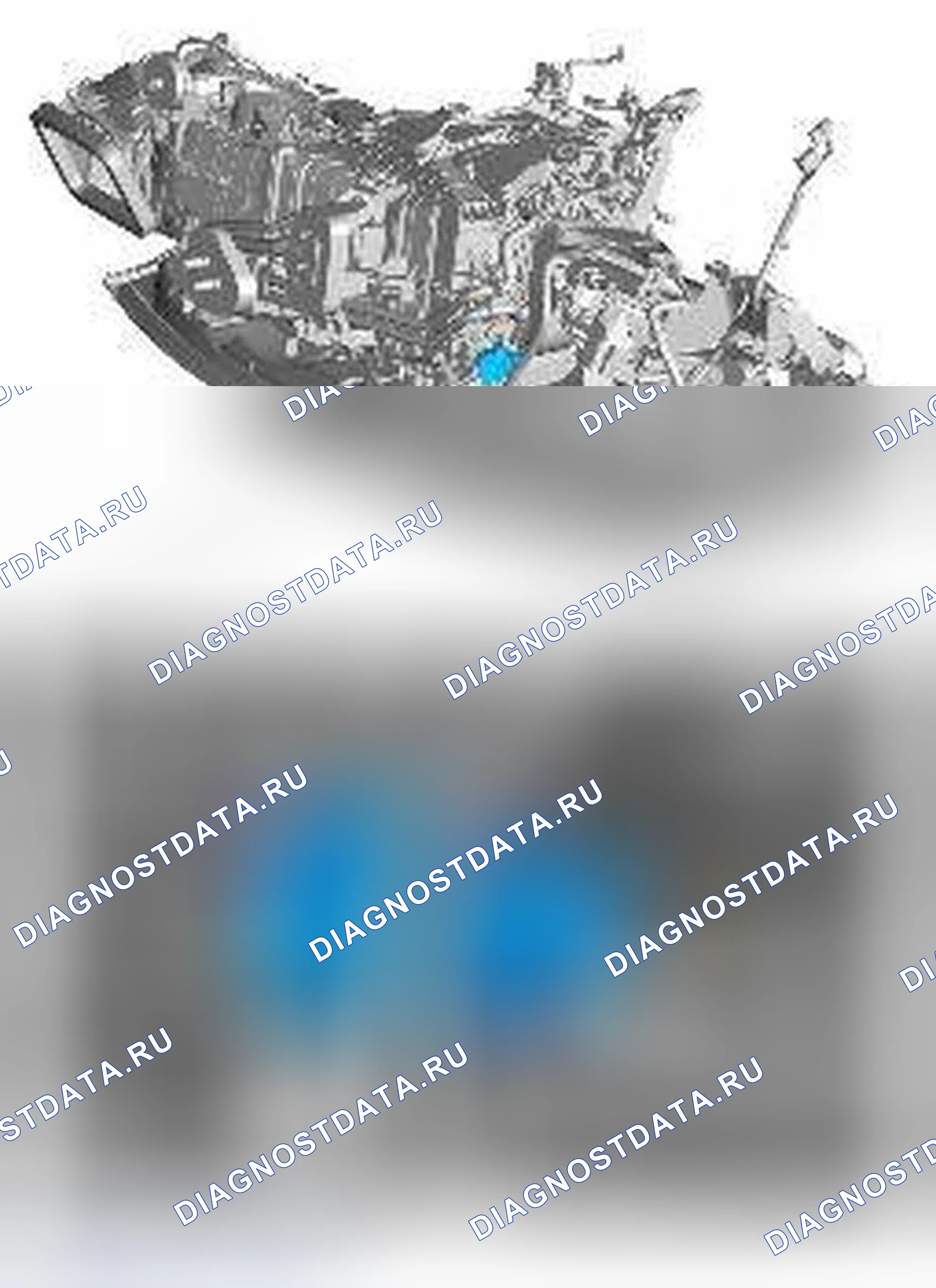 Рис. 12: ДЕМОНТАЖ. Jaguar XFR I