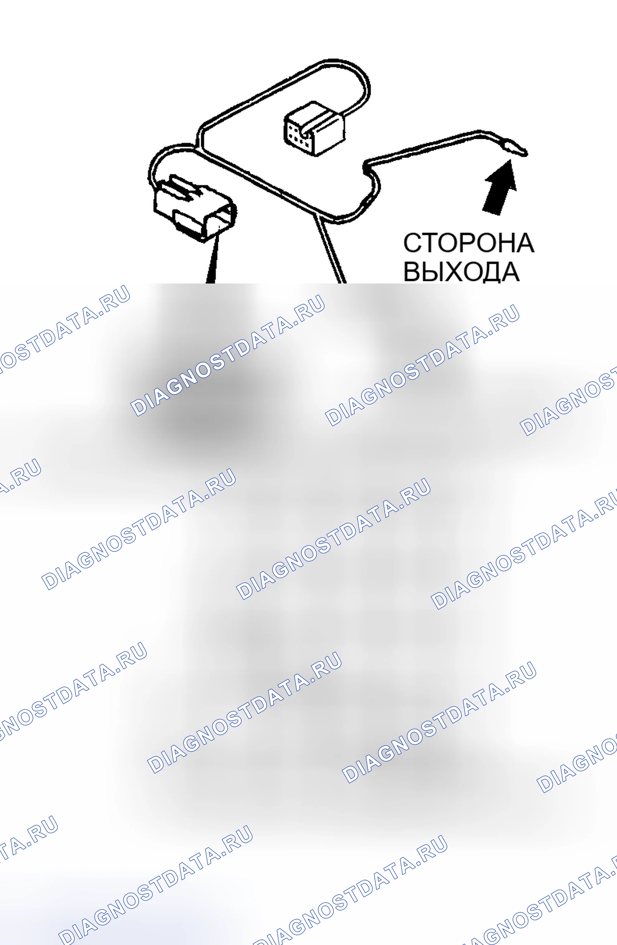 Рис. 475: СТОРОНА ВЫХОДА. Honda Edix I