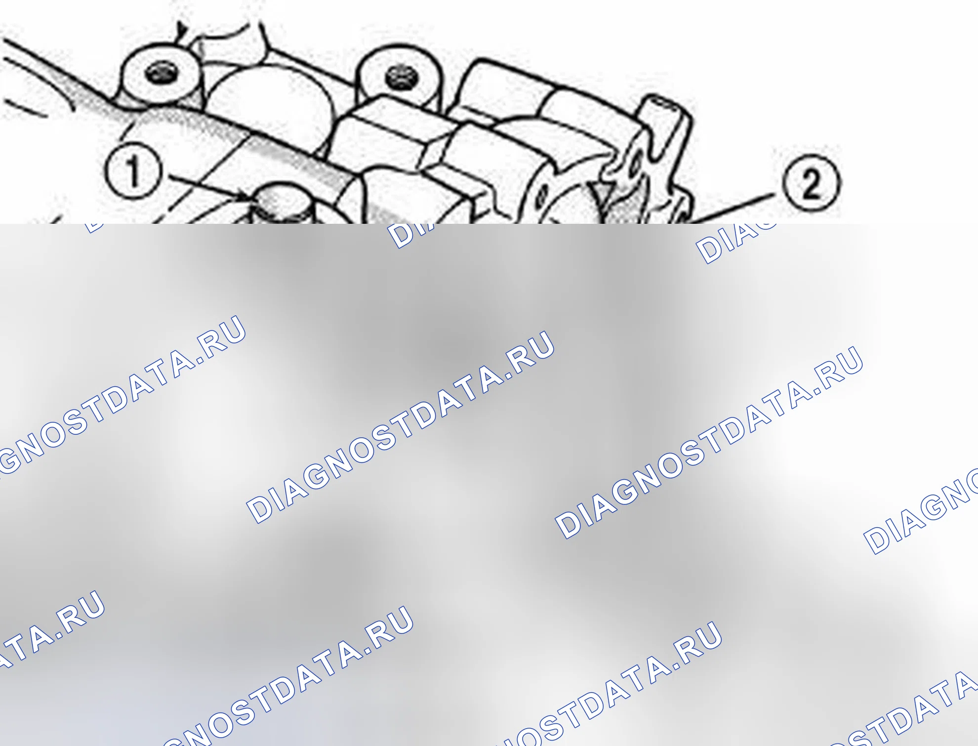 Рис. 206: ДЕМОНТАЖ. Dodge Journey I