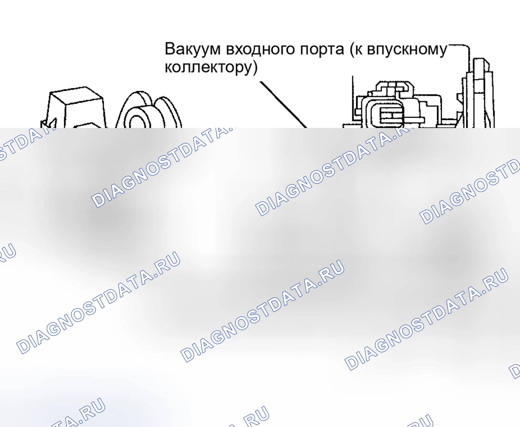 Рис. 62: Клапан продувки канистры EVAP. Ford Escape I