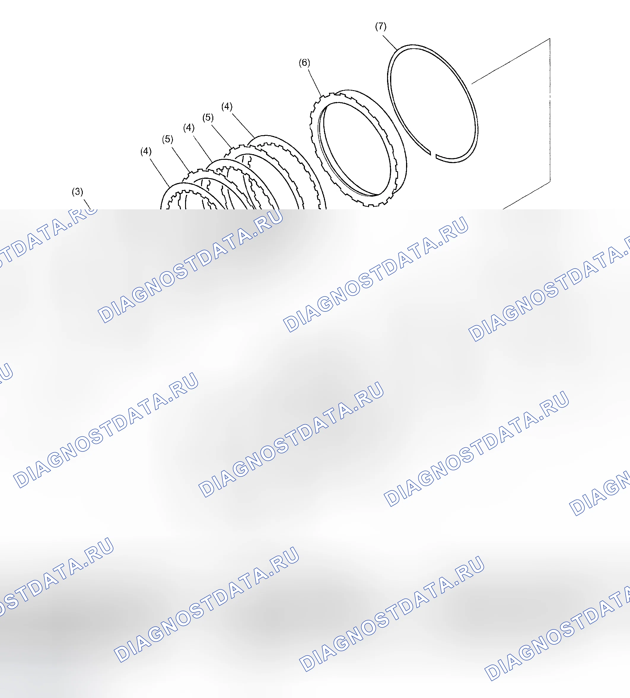 Рис. 722: КОНСТРУКЦИЯ. Subaru Impreza GD/GC/GG рестайлинг