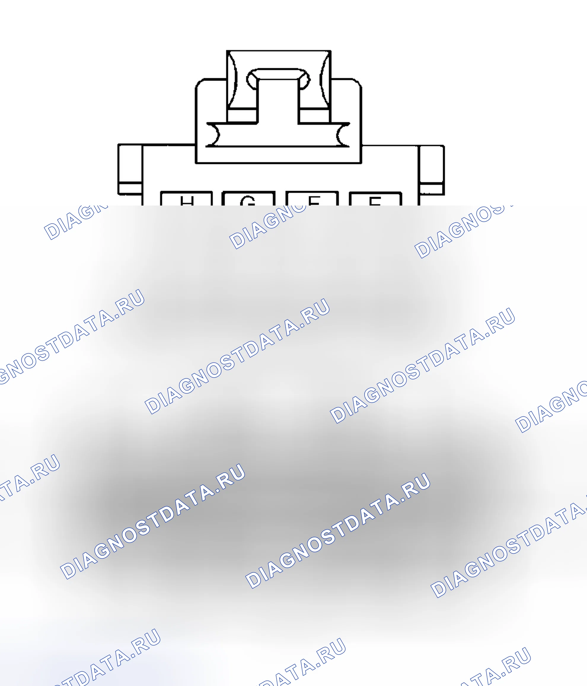 Рис. 3: Описание схемы. Hyundai XG I