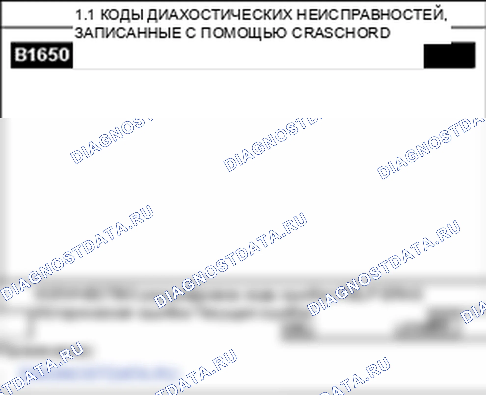 B1650: Авария зарегистрирована только на 1-м этапе (фронтальный - замена ACU). Kia Sorento BL