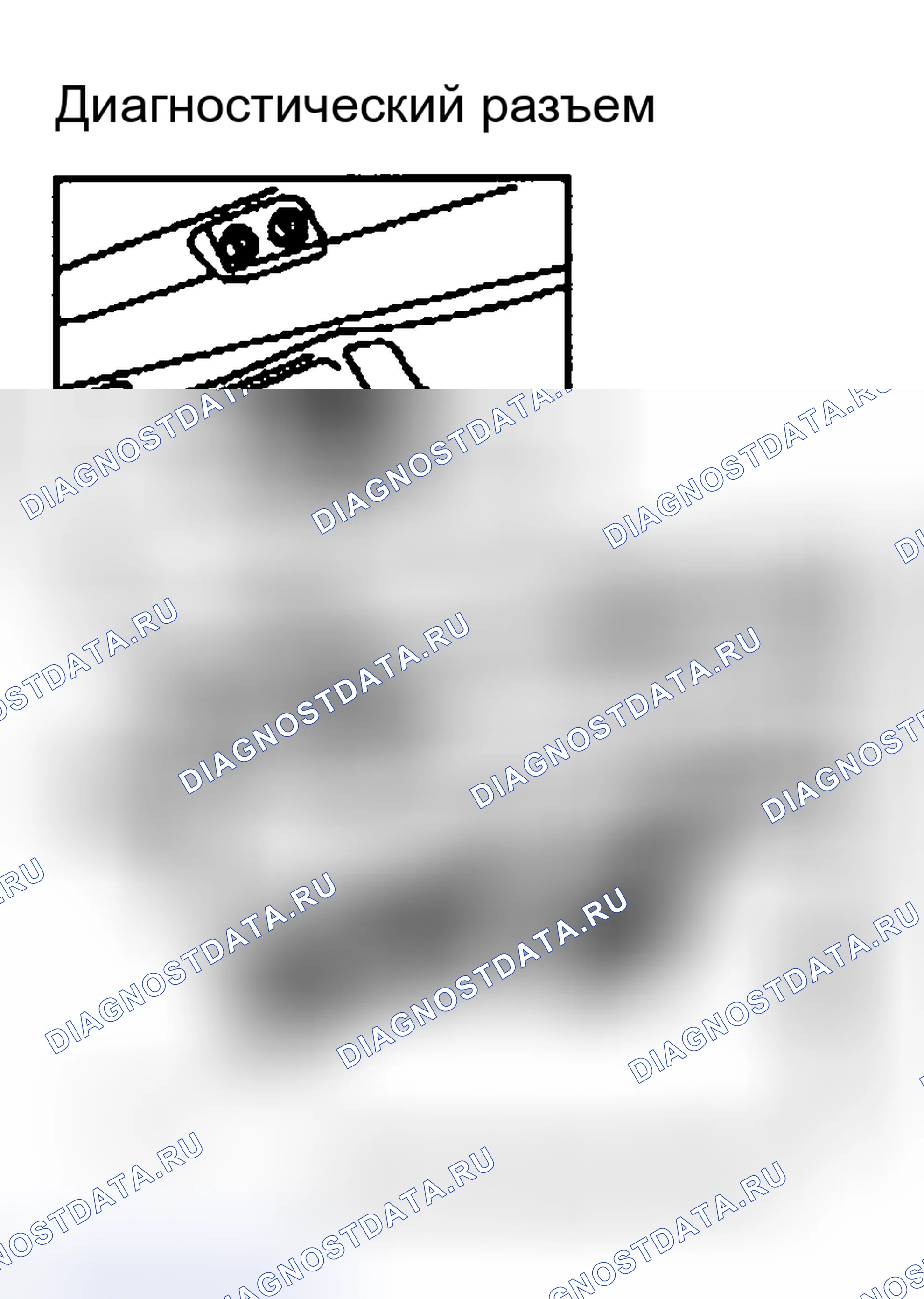 Рис. 2: ДИАГНОСТИЧЕСКОЕ ГНЕЗДО. Land Rover Discovery L318