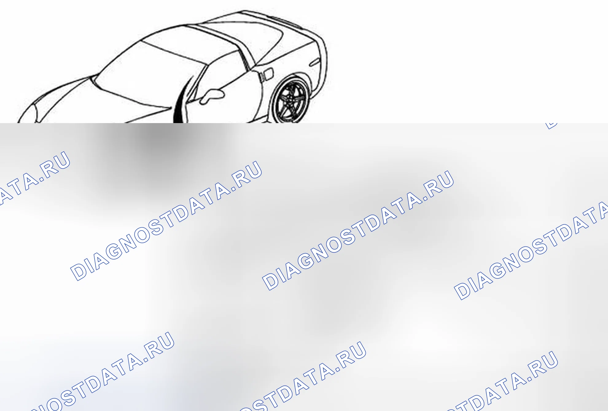 Рис. 21: Замена микрофона мобильного телефона. Chevrolet Corvette C6