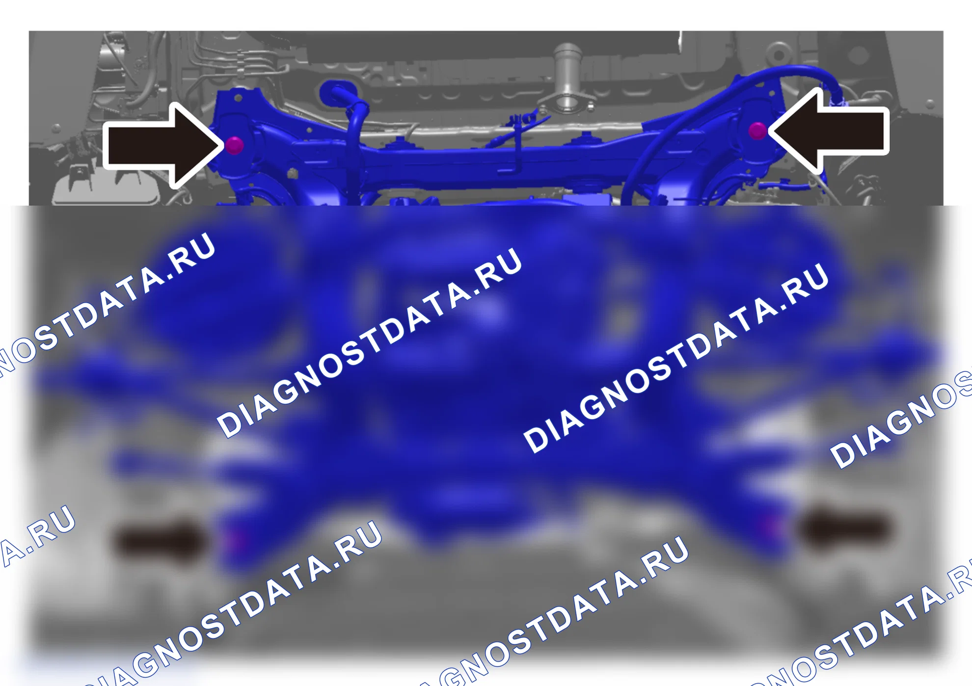 Как снять и установить задний подрамник в сборе — Wey V8X. Wey V8X I