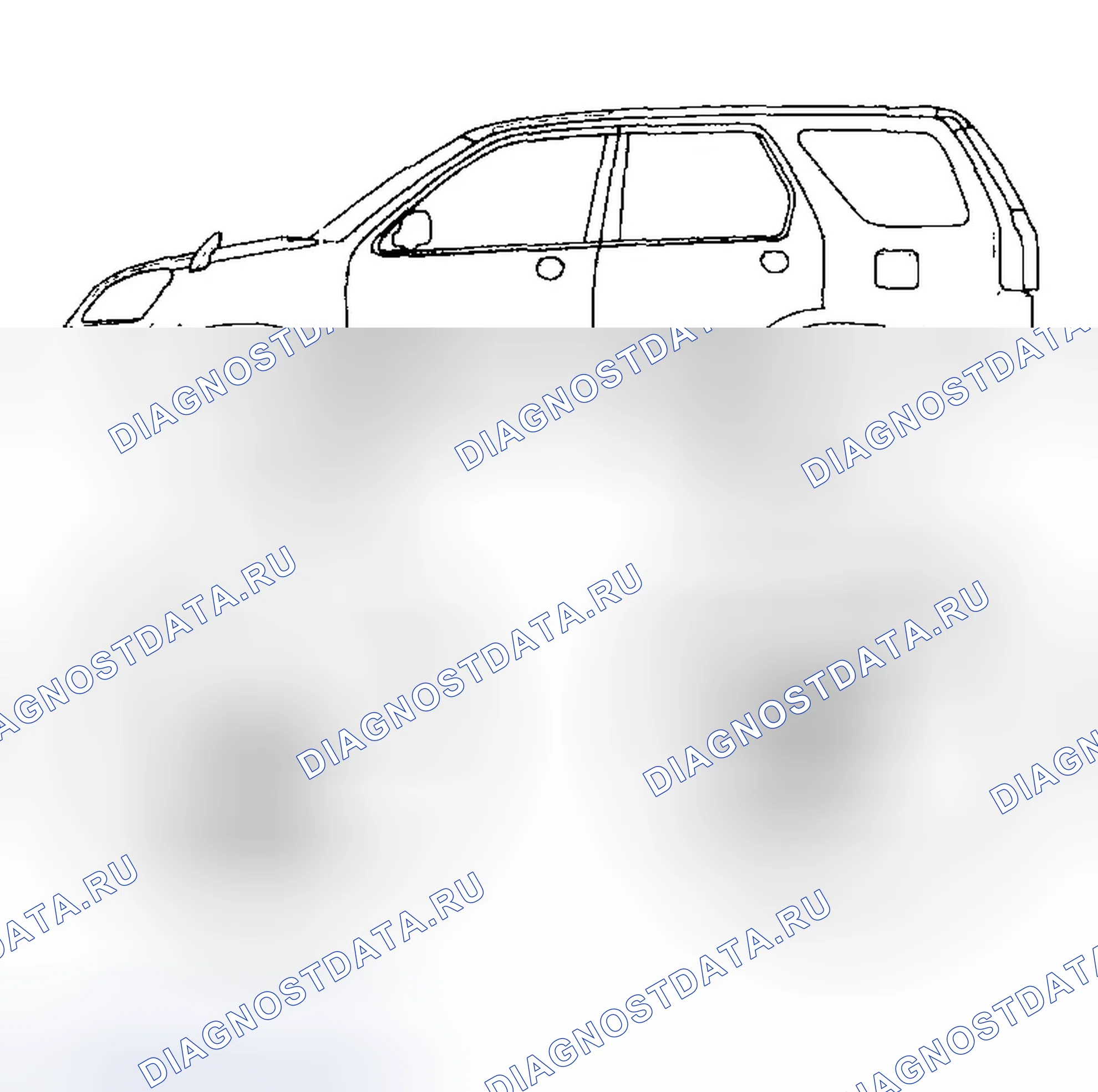 Рис. 59: Запуск и разгон на передаче заднего хода (режим 4WD). Honda CR-V II