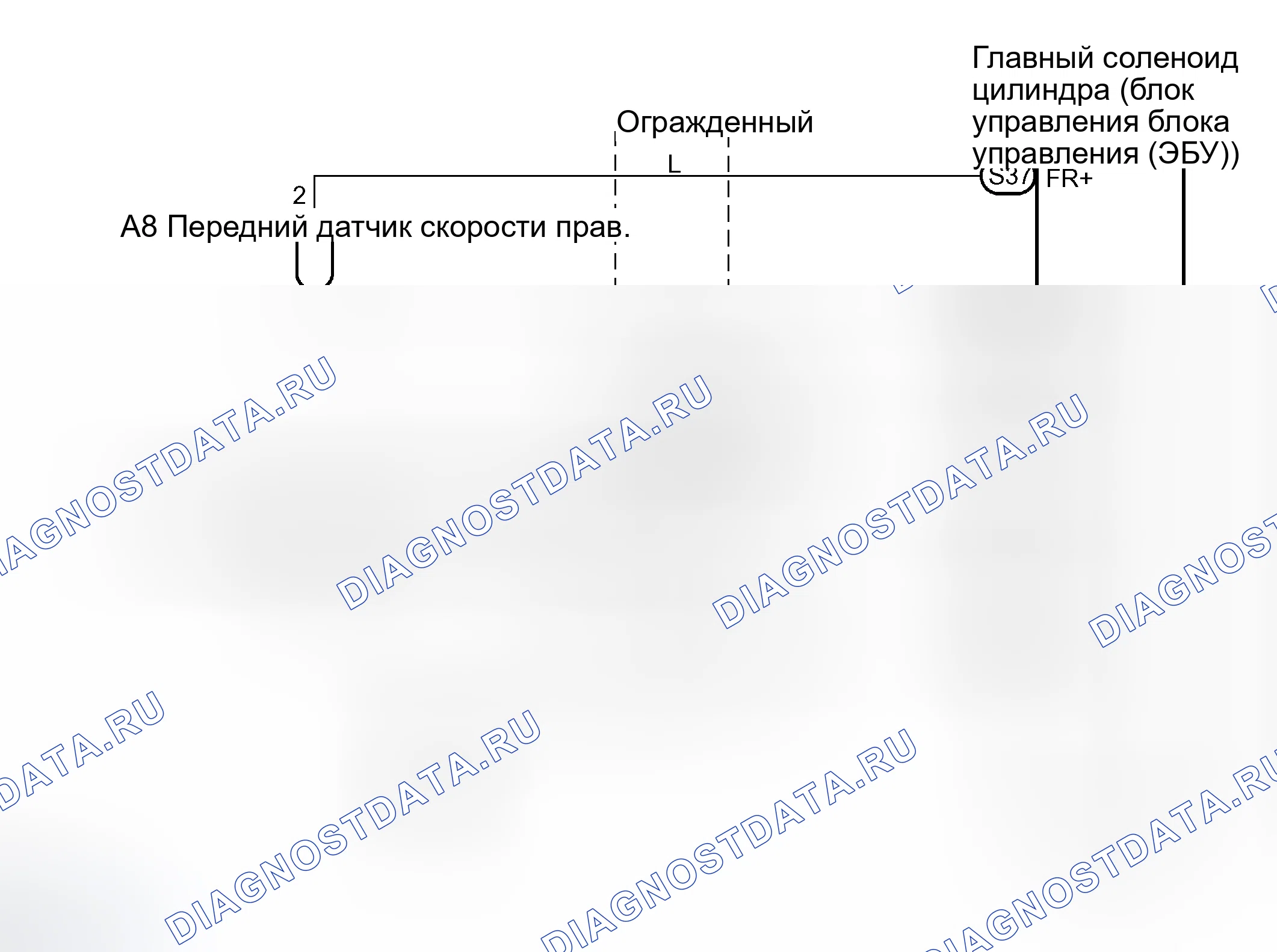 Рис. 66: электросхема. Honda Accord VI
