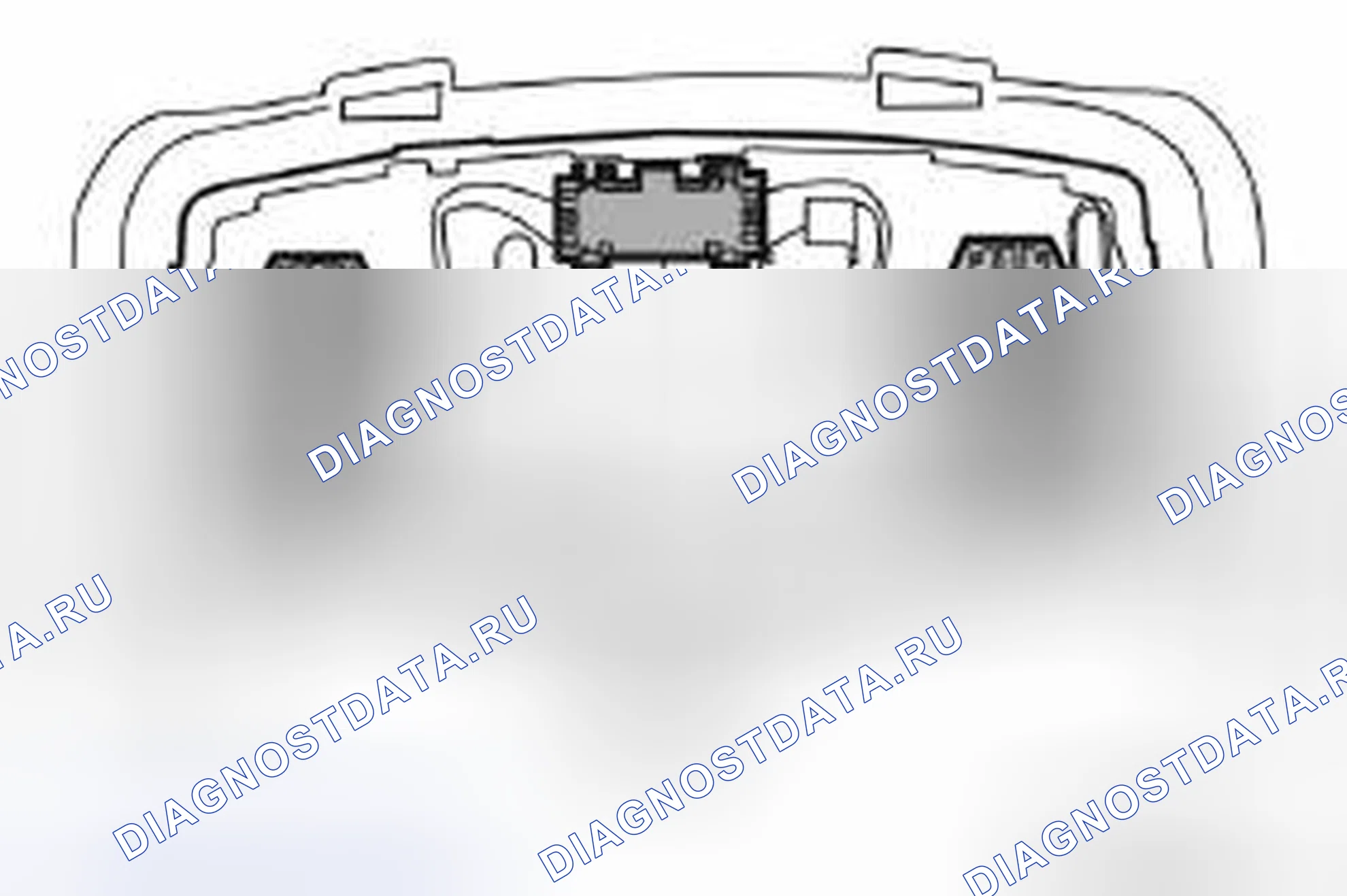 Рис. 198: ПЕРЕДНЯЯ КОМНАТНАЯ / КАРТА ЛАМПА (МОДЕЛИ СЕДАНА БЕЗ ЛЮКА). Nissan Altima L32 рестайлинг