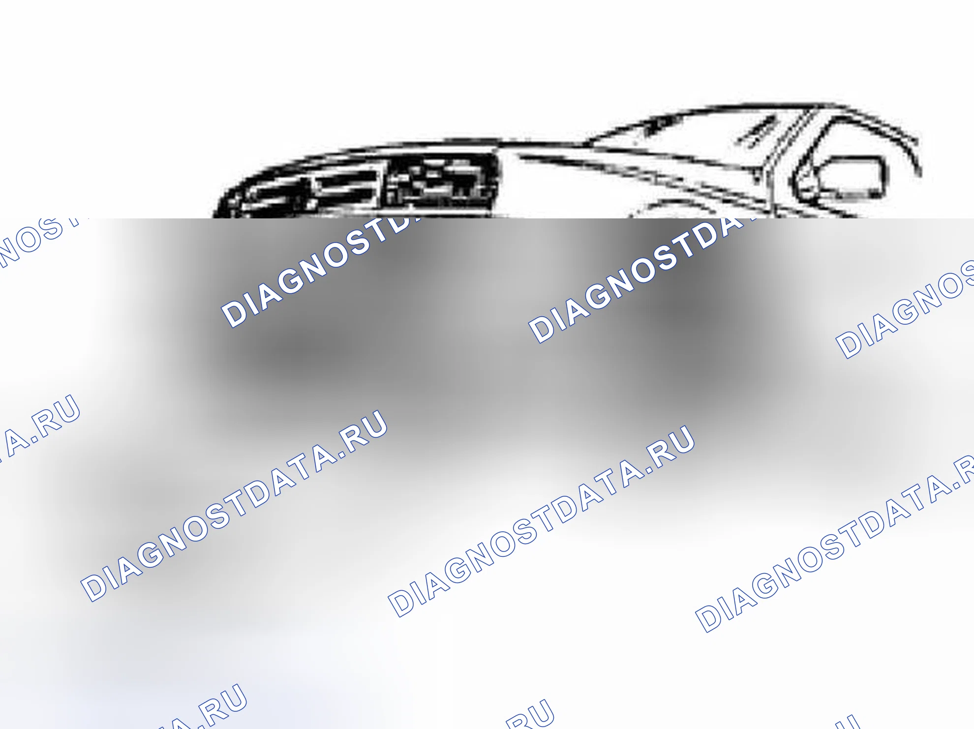 Рис. 58: Передняя процедура подключения. Volkswagen Golf Mk3