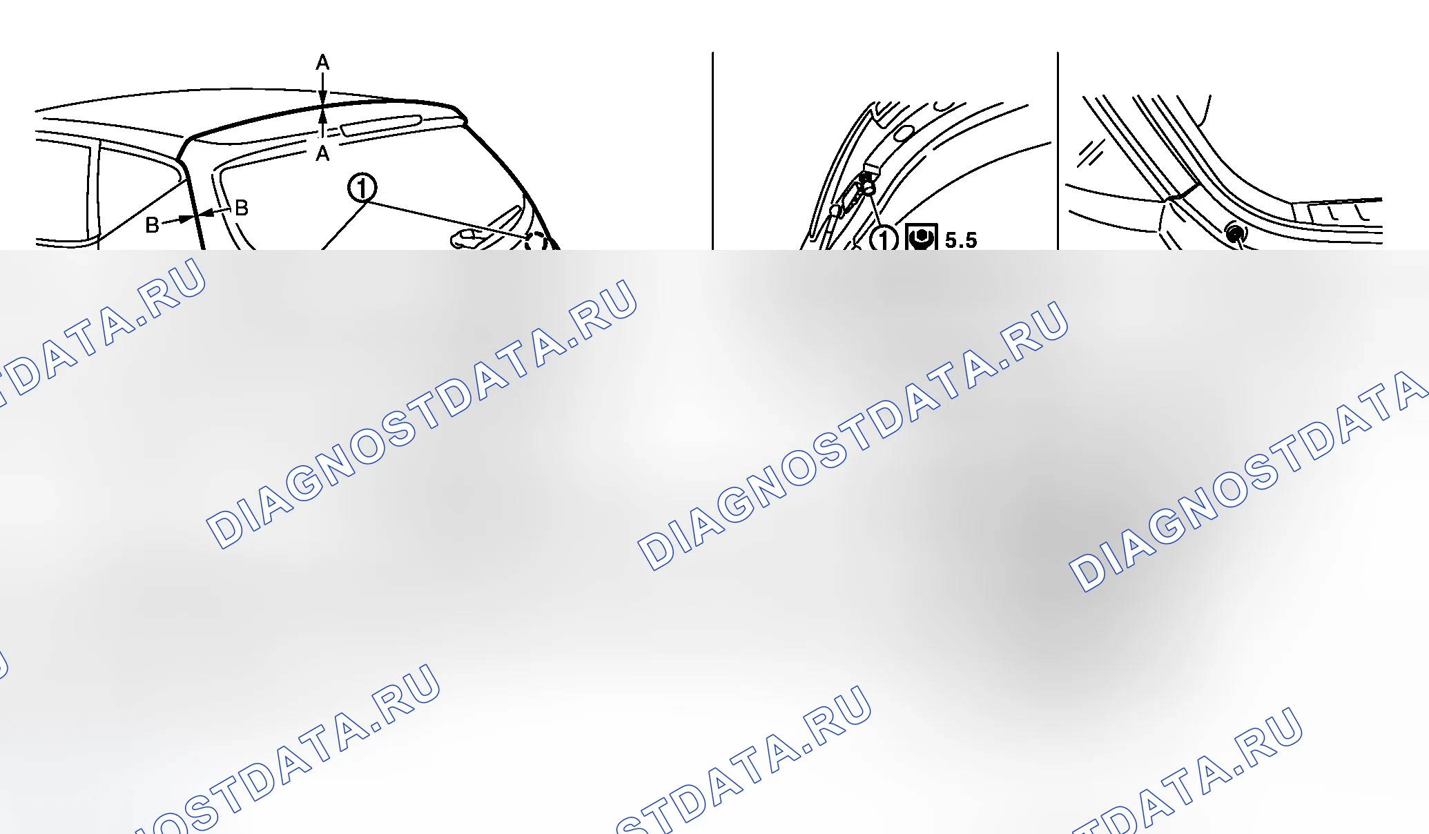 Рис. 187: Регулировка фитинга. Honda Integra I