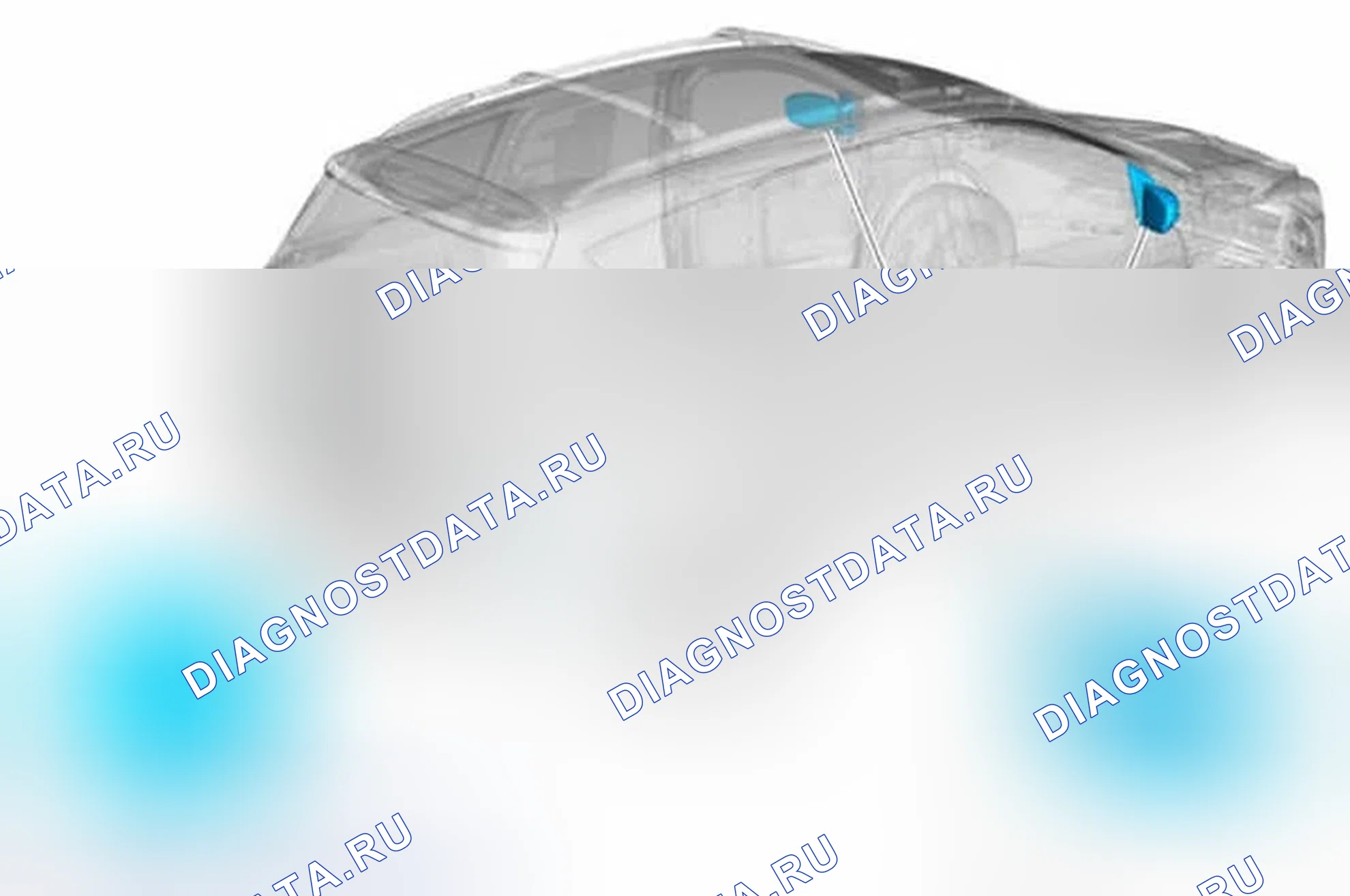 Рис. 87: Расположение компонентов. Ford Escape III